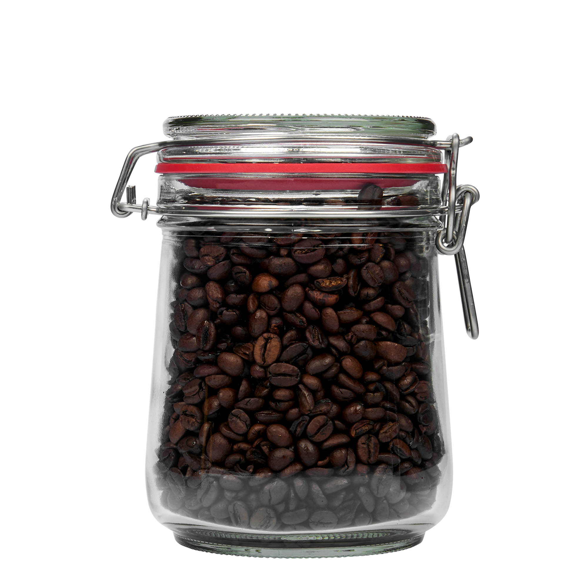 Frasco de vidro de 800 ml com fecho de arame, Boca: fecho de arame Frasco de vidro de 800 ml com fecho de arame, Boca: fecho de arame