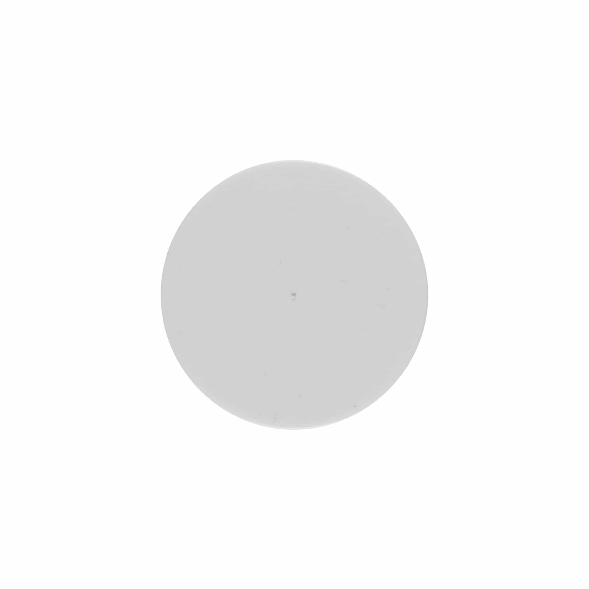 30 ml Placa de cobertura 'Bianca', plástico PP, branco