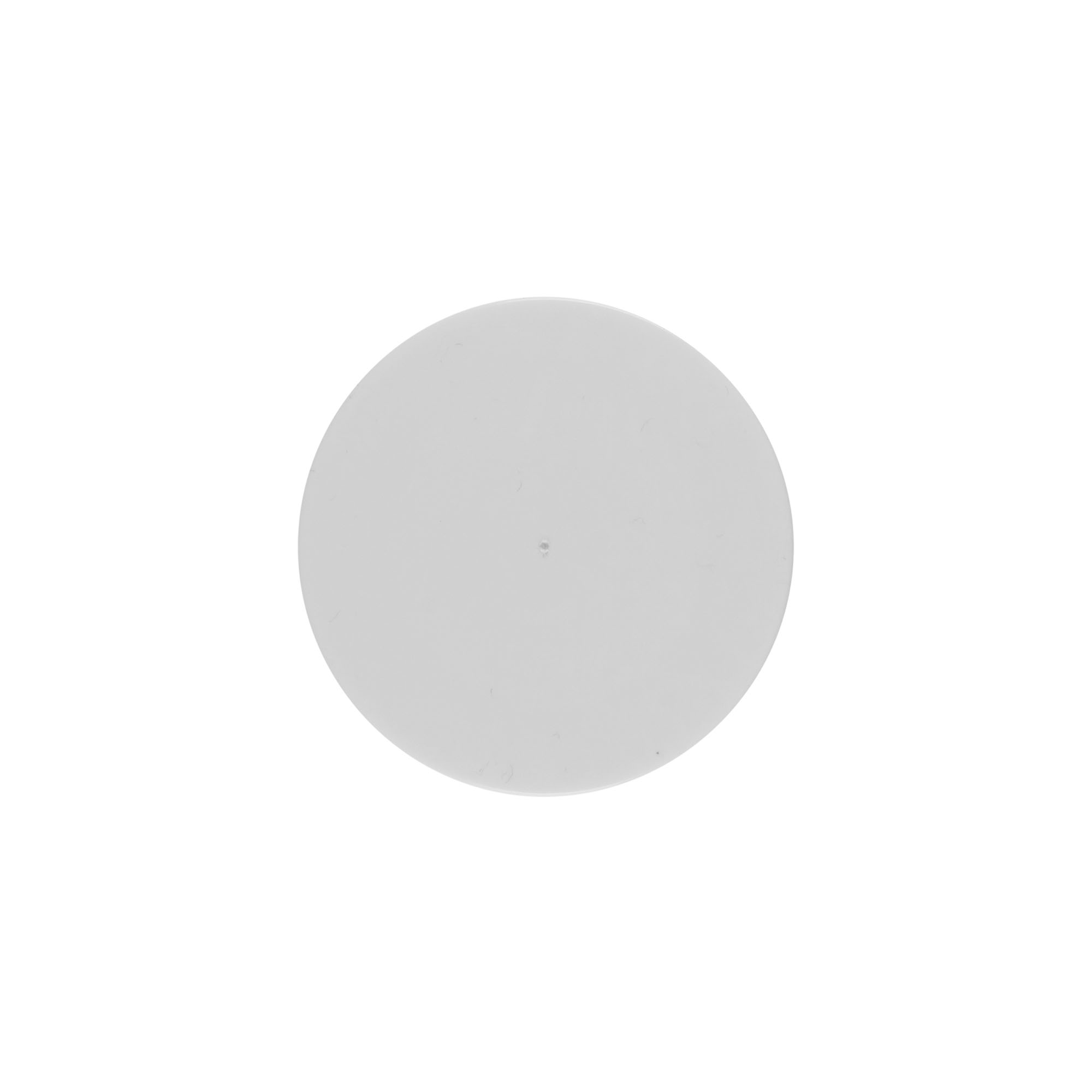 Disco de cobertura para 30 ml 'Bianca', plástico PP, branco Disco de cobertura para 30 ml 'Bianca', plástico PP, branco