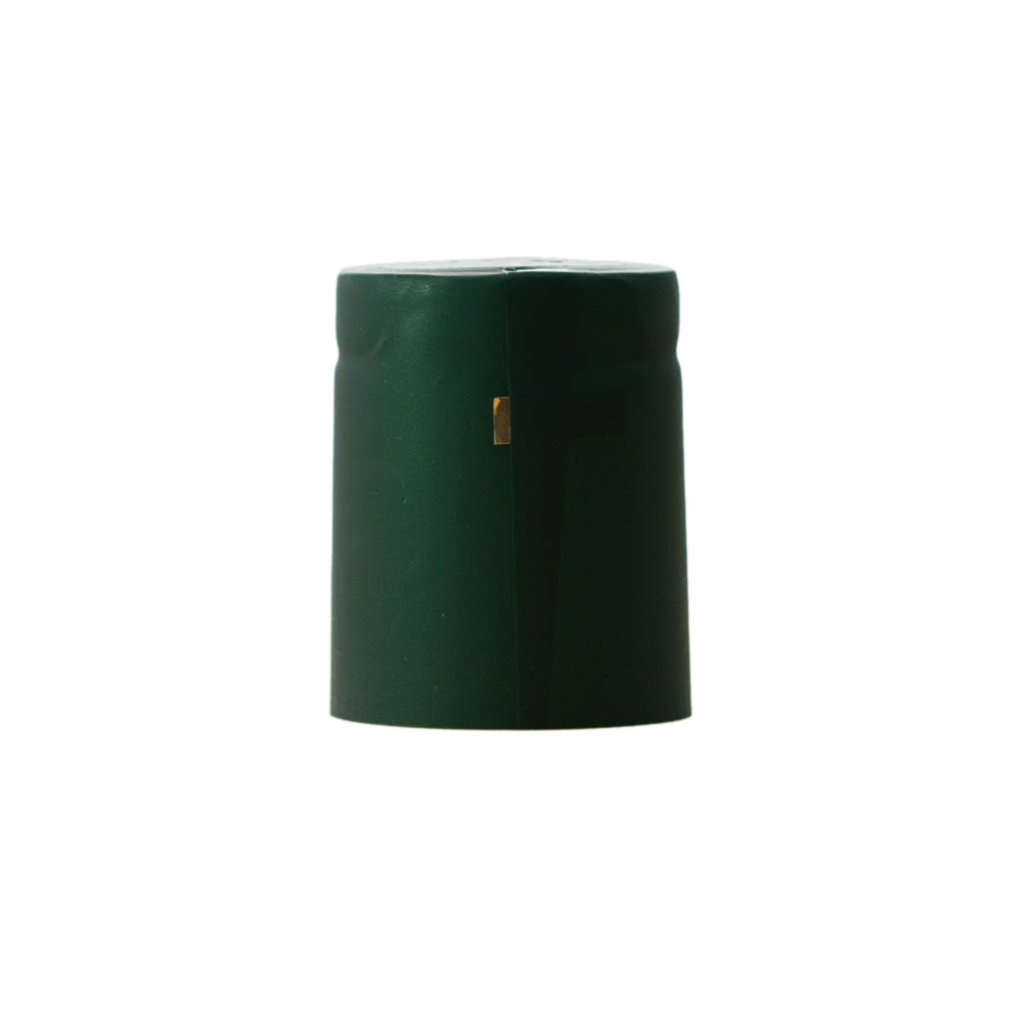 Capsula de encolhimento 32x41, plástico PVC, verde-escuro