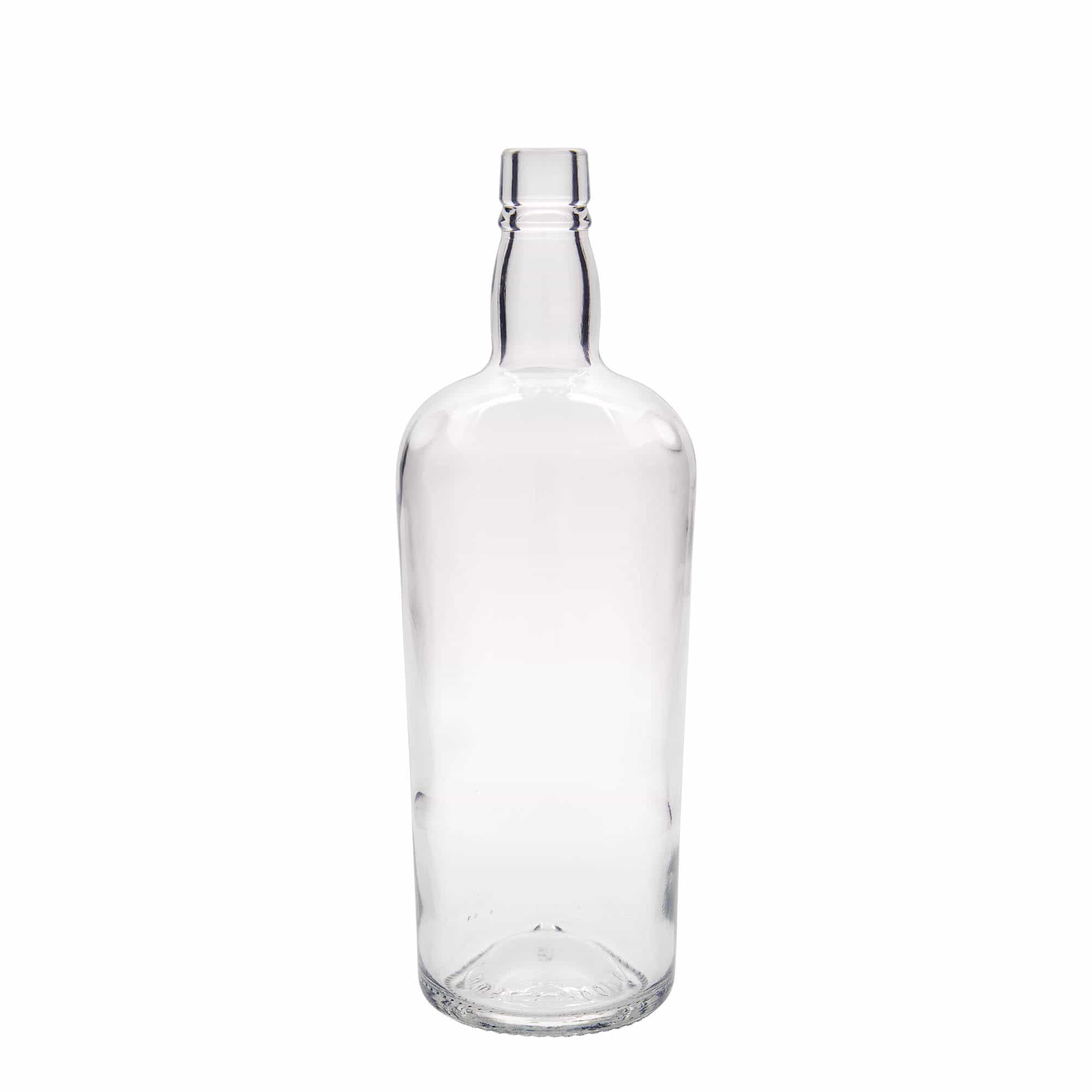1000 ml Garrafa de vidro 'Edinburgh', boca: Cortiça 1000 ml Garrafa de vidro 'Edinburgh', boca: Cortiça