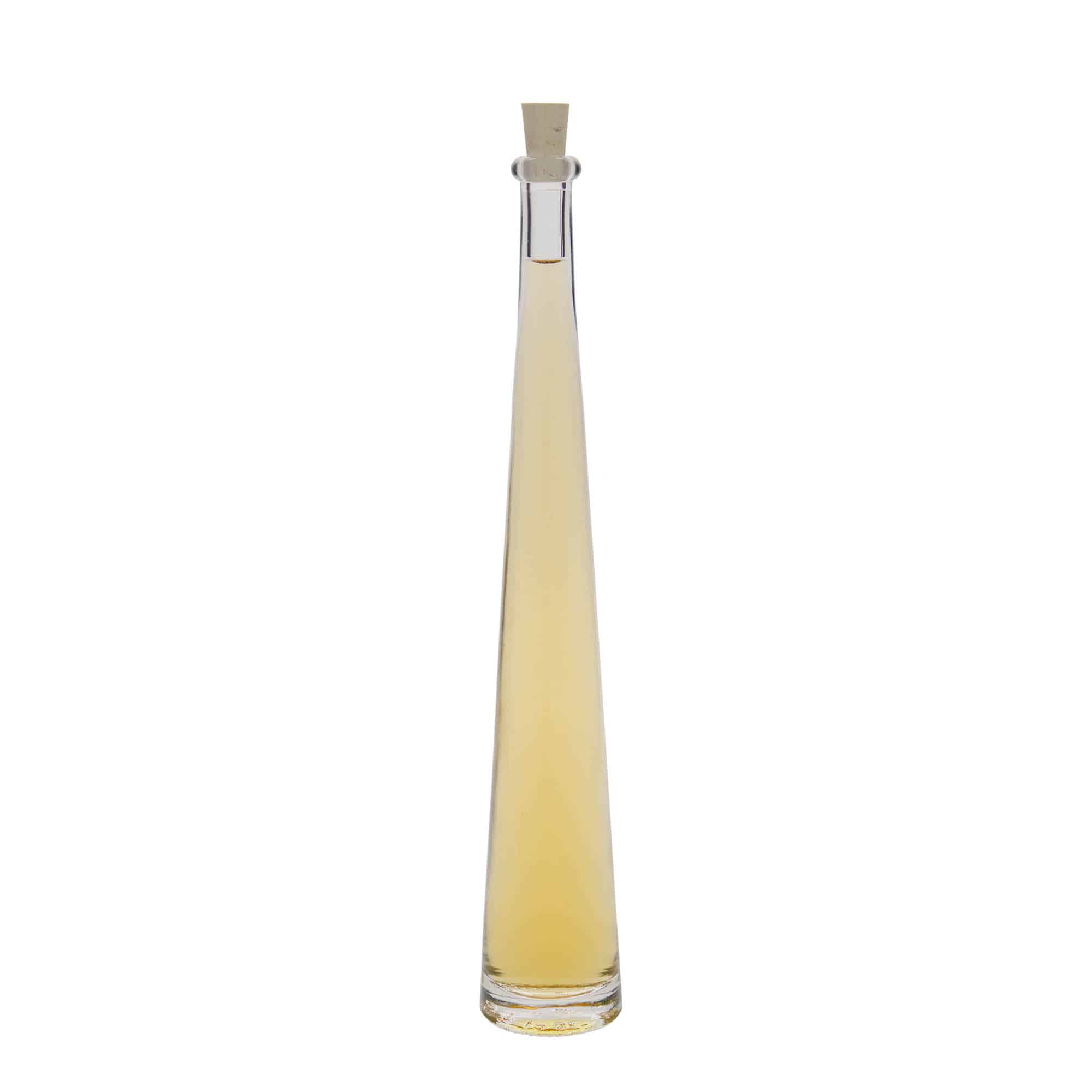 100 ml Garrafa de vidro 'Dama Rondo', boca: Cortiça