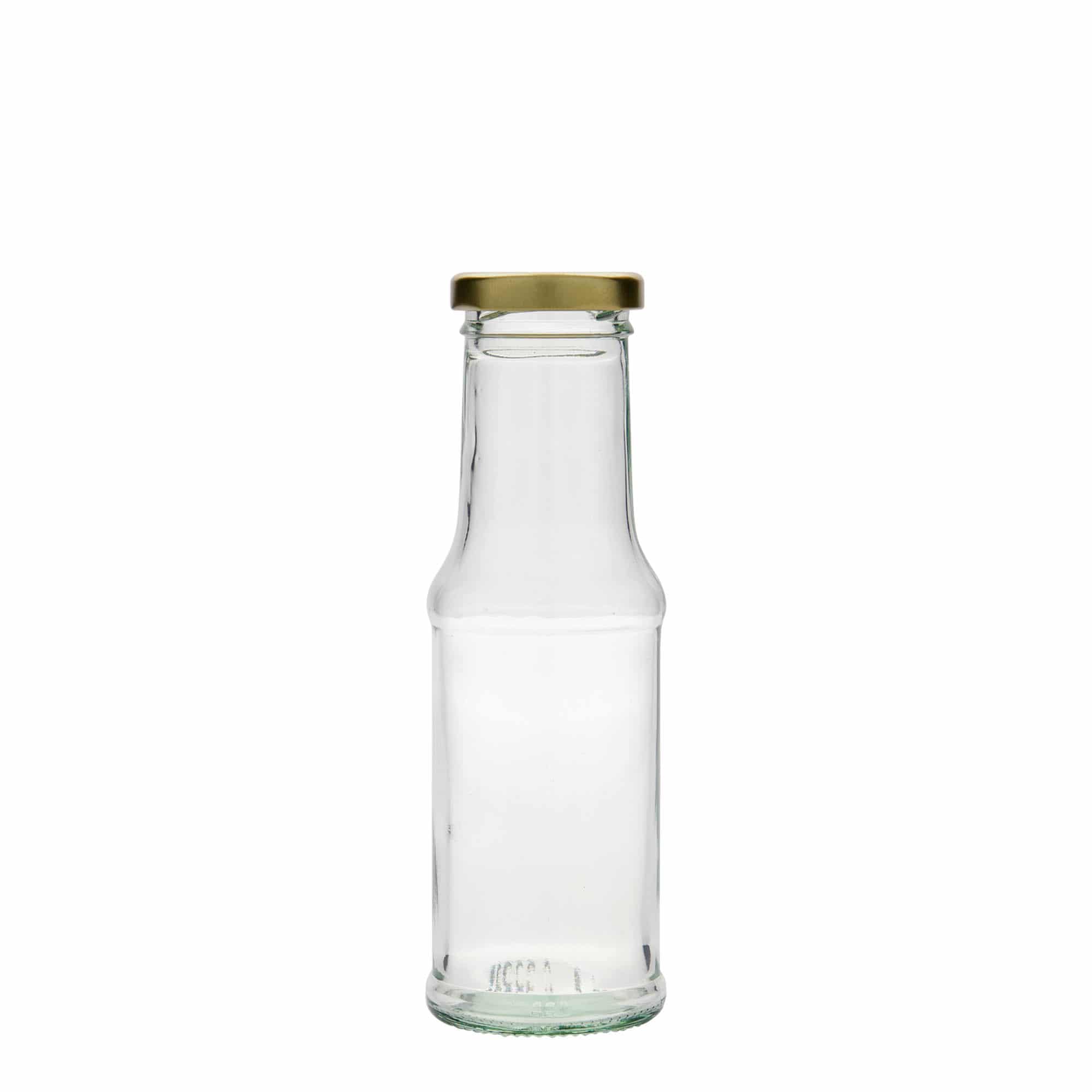Frasco para molhos de 200 ml, vidro, boca: Twist-Off (TO 43)