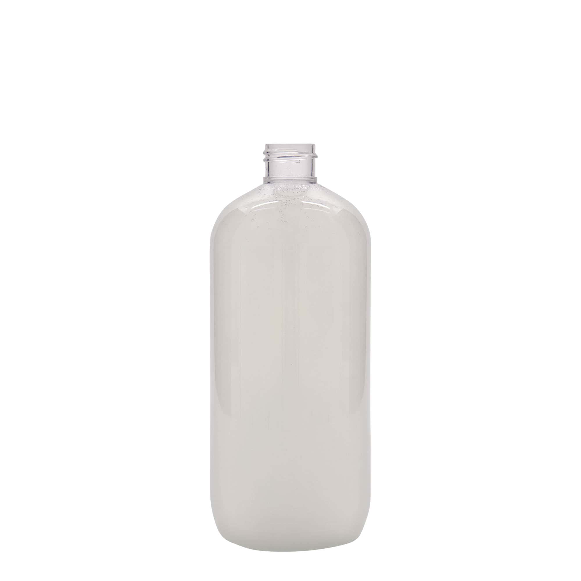 Garrafa PET de 500 ml 'Boston', plástico, bocal: 24/410