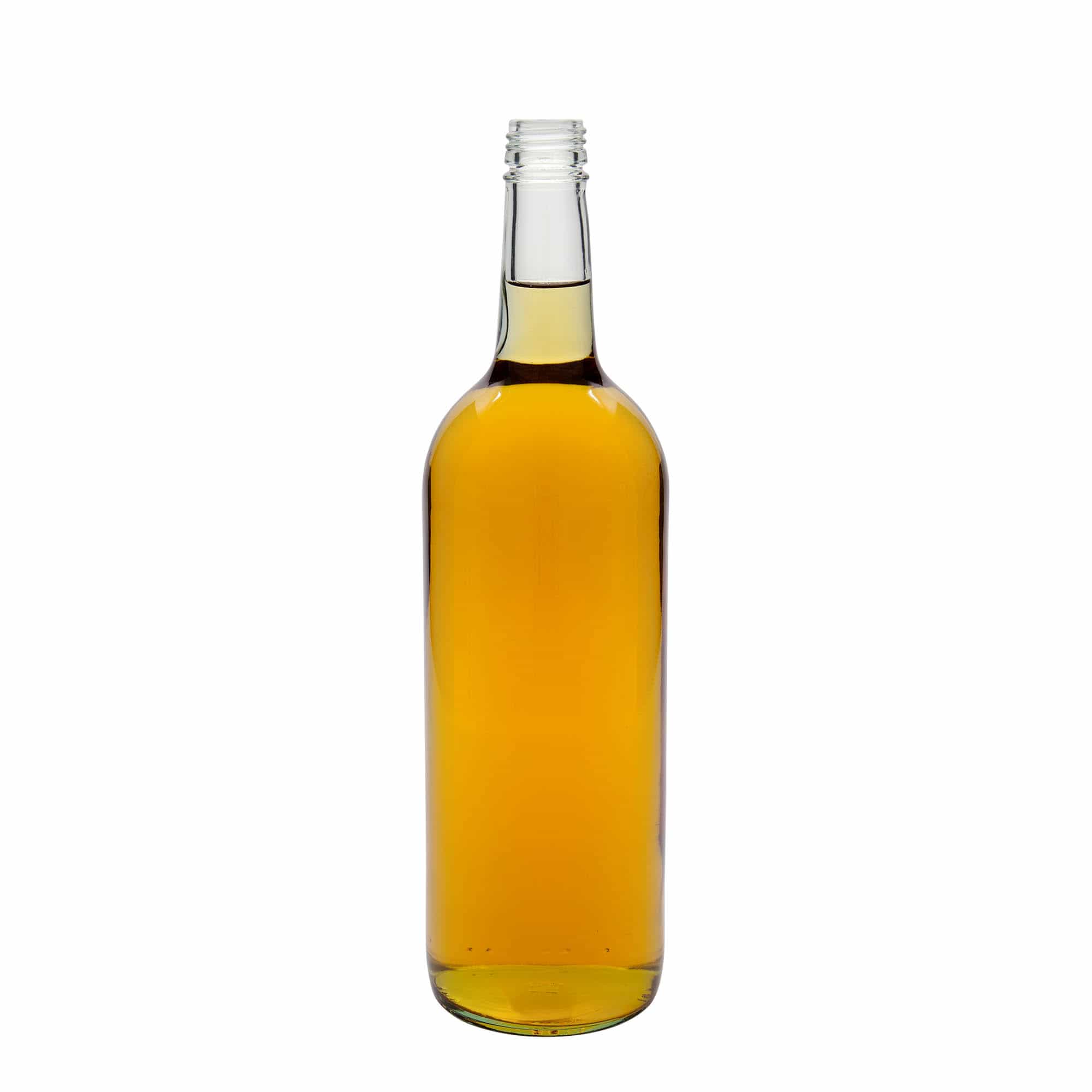 1000 ml Garrafa universal, vidro, boca: PP 28