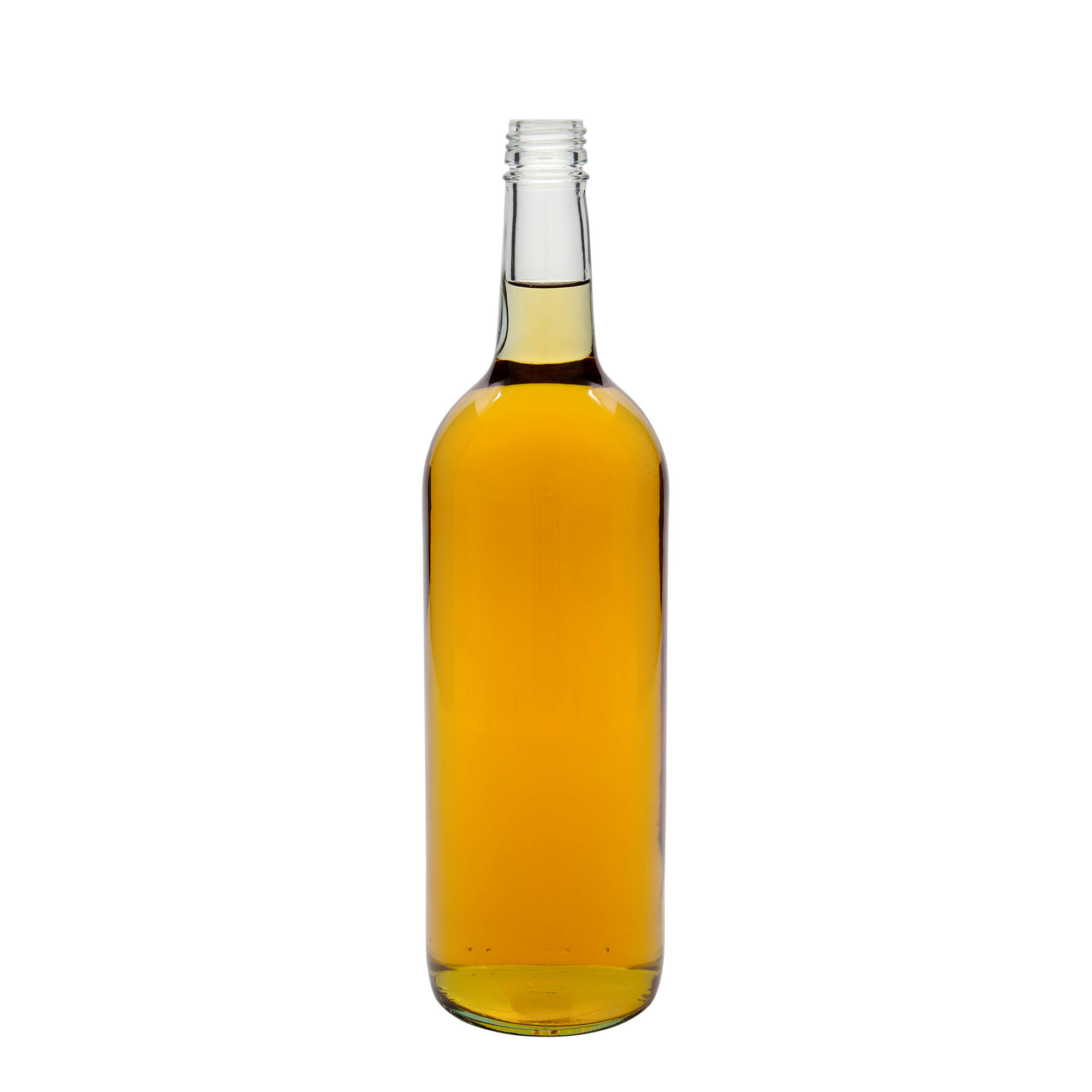 1.000 ml Frasco universal, vidro, boca: PP 28