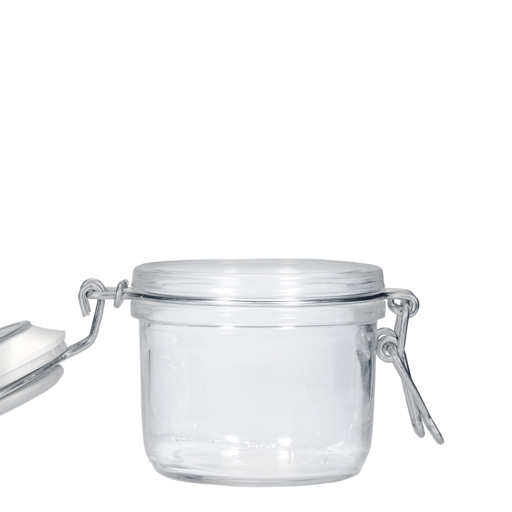 Frasco de vidro com fecho de alavanca de 200 ml 'Fido', azul, boca: fecho de alavanca