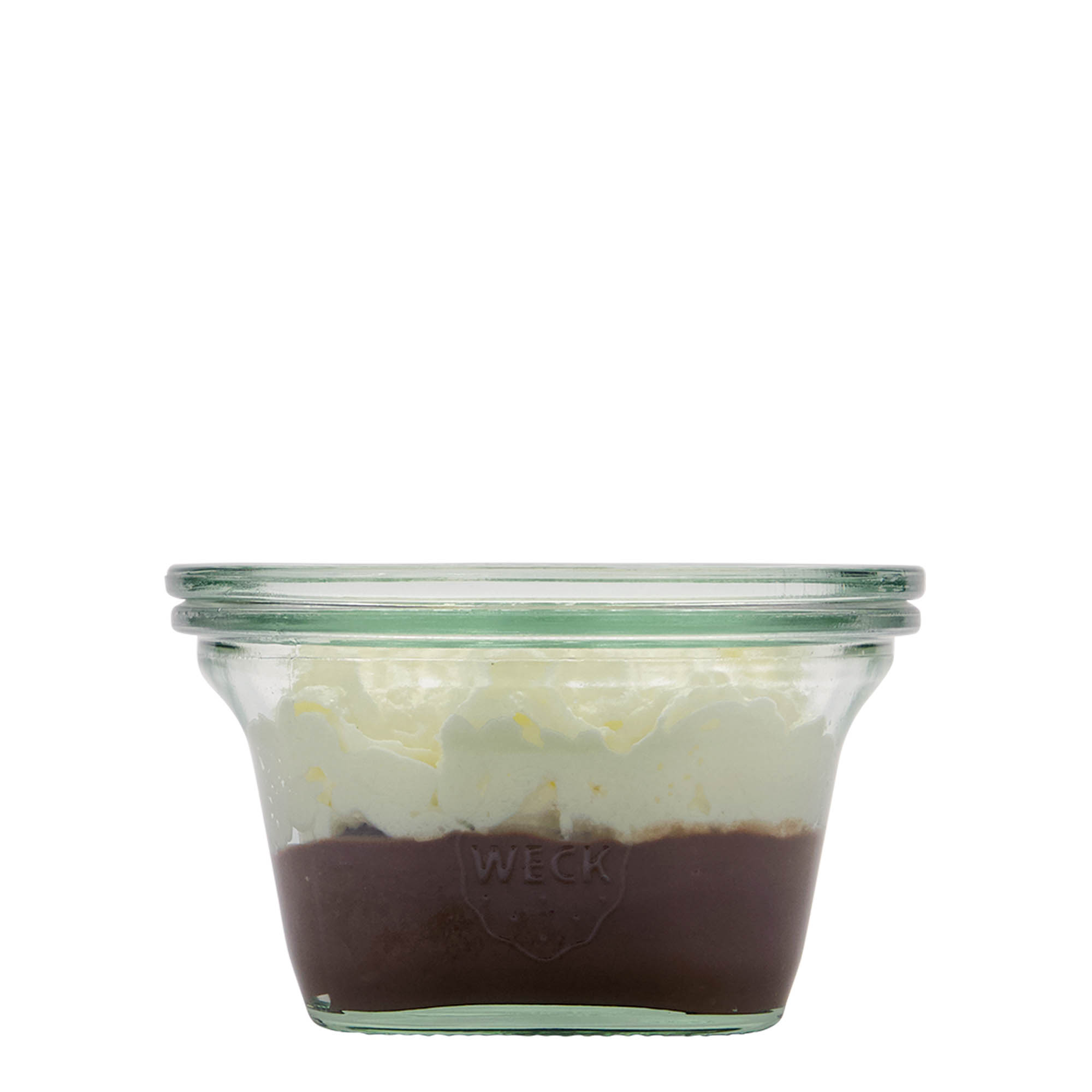 290 ml WECK-Quadroglas, quadrado, boca: borda redonda 290 ml WECK-Quadroglas, quadrado, boca: borda redonda