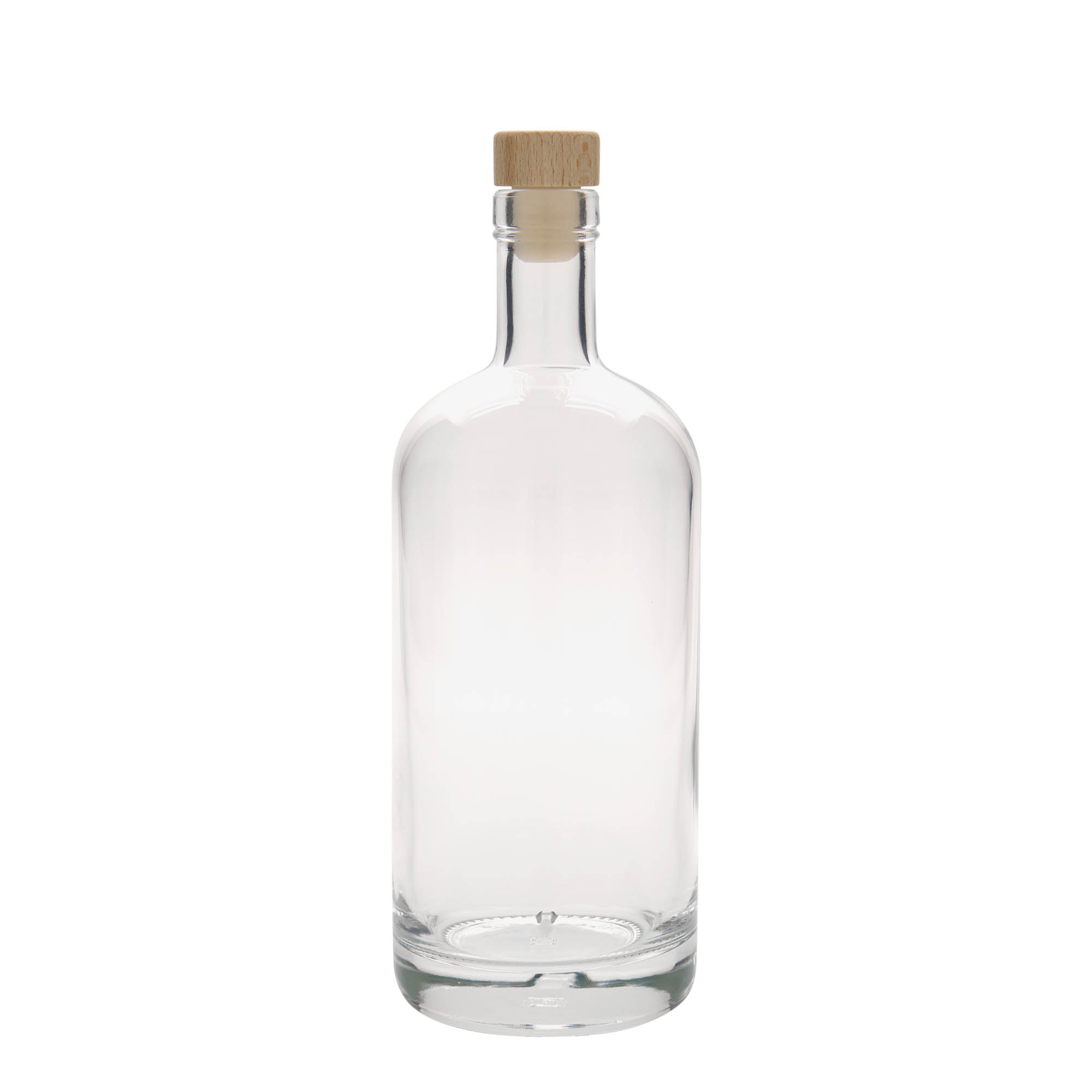 Garrafa de vidro de 700 ml 'Linea Uno', boca: cortiça