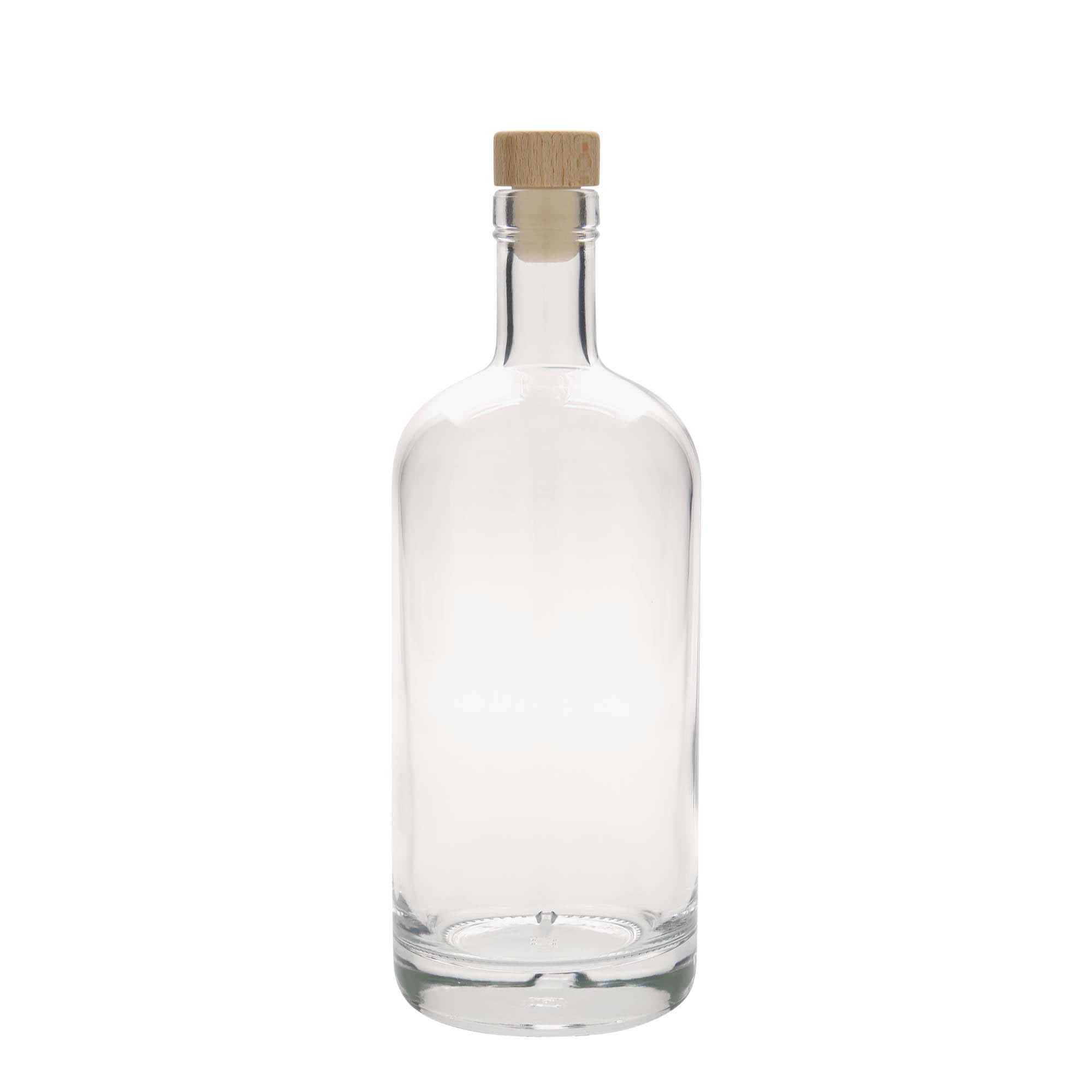 Garrafa de vidro de 700 ml 'Linea Uno', boca: cortiça