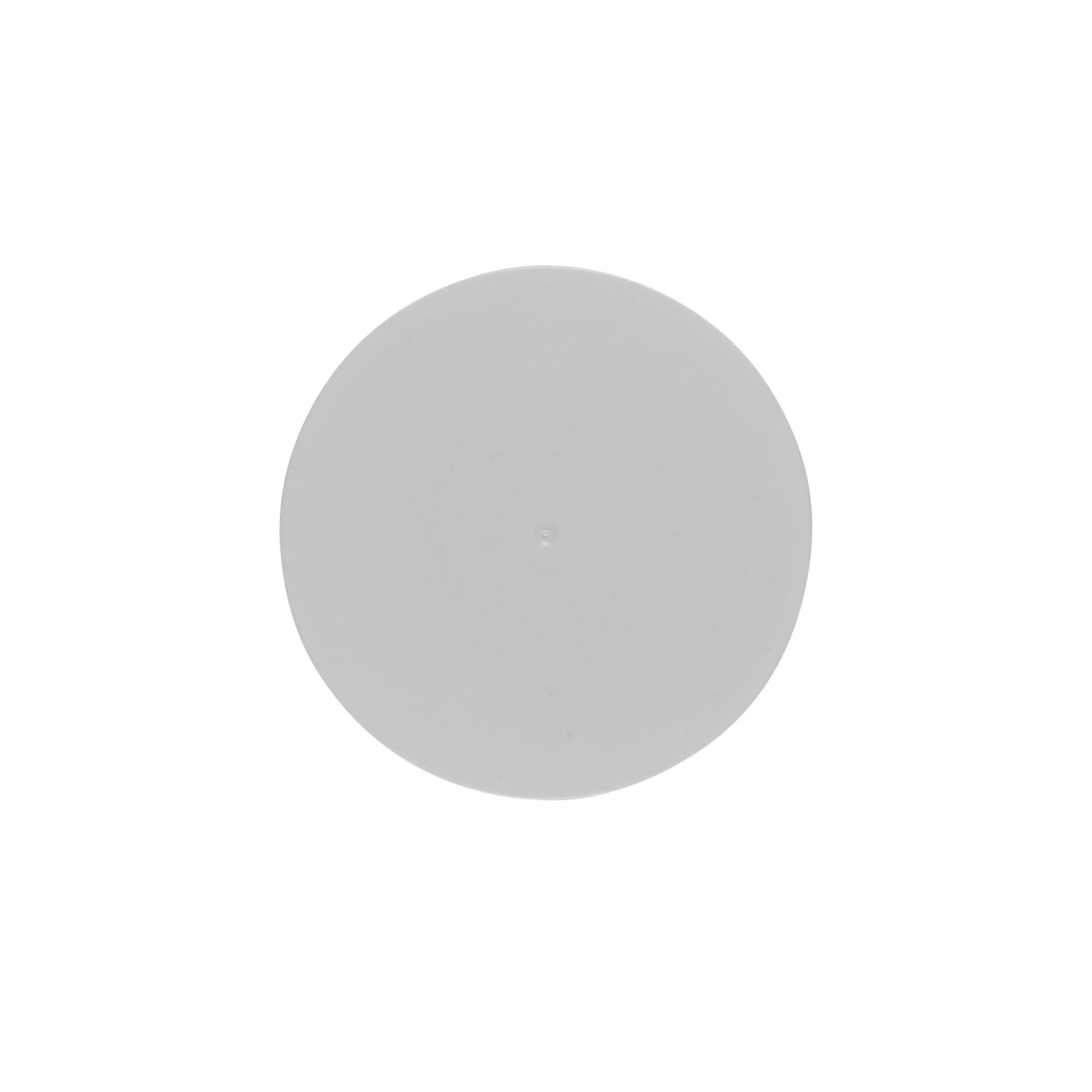 Disco de cobertura para 200 ml 'Bianca', plástico PP, branco Disco de cobertura para 200 ml 'Bianca', plástico PP, branco