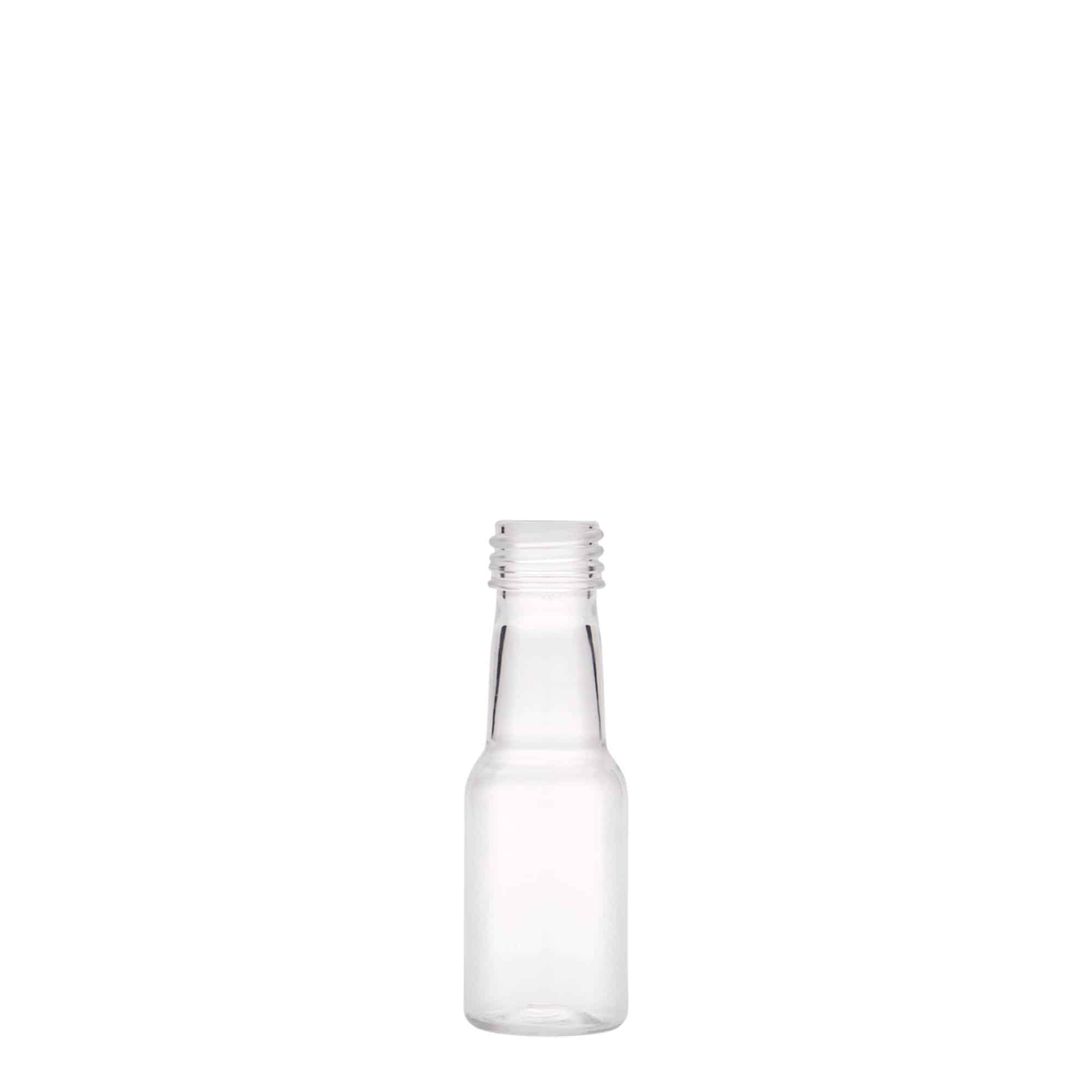 Frasco PET de 20 ml 'Theo', plástico, bocal: PP 18