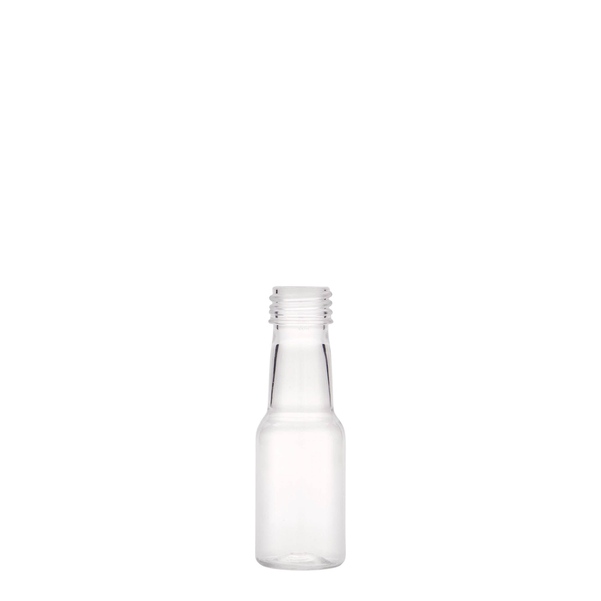 Frasco PET de 20 ml 'Theo', plástico, bocal: PP 18 Frasco PET de 20 ml 'Theo', plástico, bocal: PP 18
