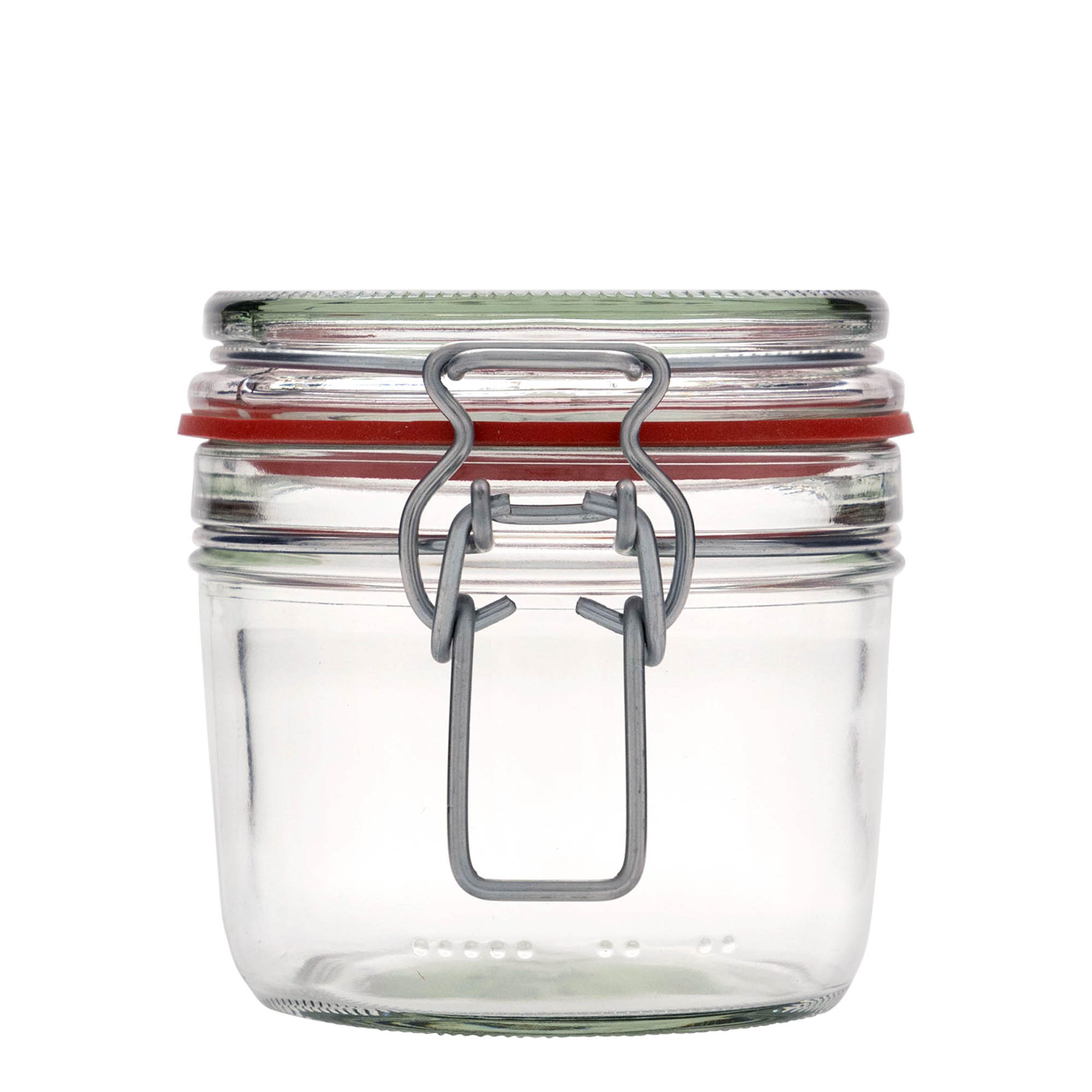 Frasco de vidro com fecho de alavanca e capacidade de 400 ml, boca: fecho de alavanca Frasco de vidro com fecho de alavanca e capacidade de 400 ml, boca: fecho de alavanca