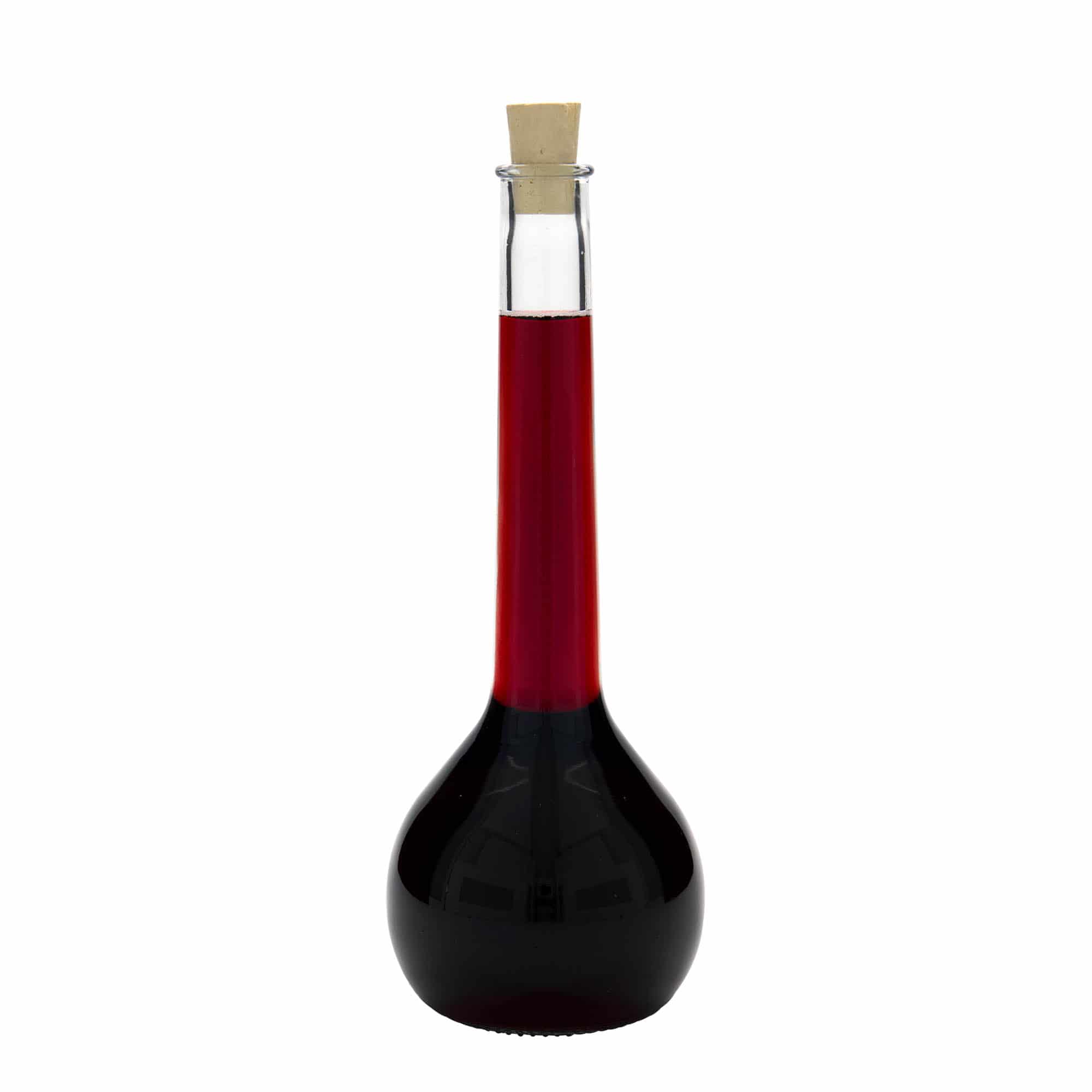 500 ml Garrafa de vidro 'Tulipano', boca: Cortiça