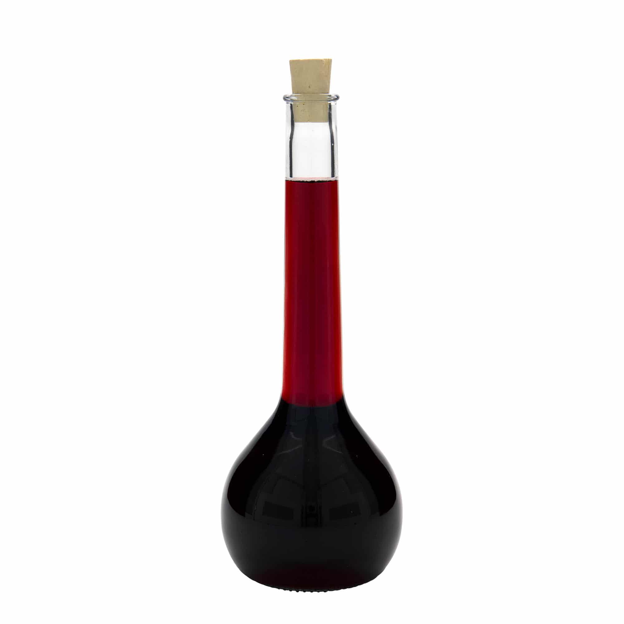 Garrafa de vidro de 500 ml 'Tulipano', boca: cortiça