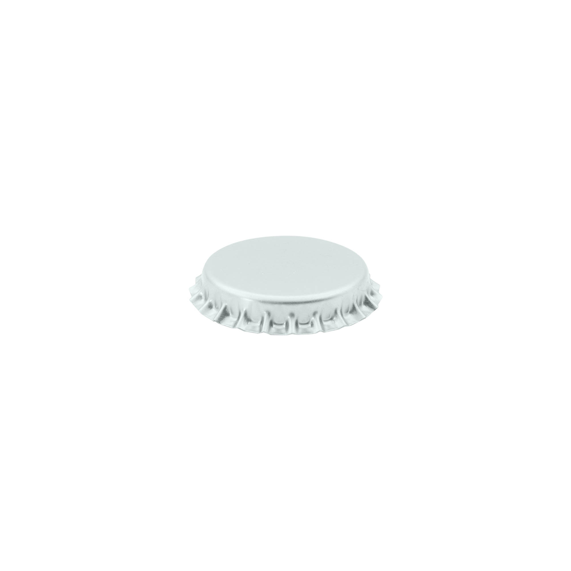 Tampas de garrafa 29 mm, metal, prateado Tampas de garrafa 29 mm, metal, prateado
