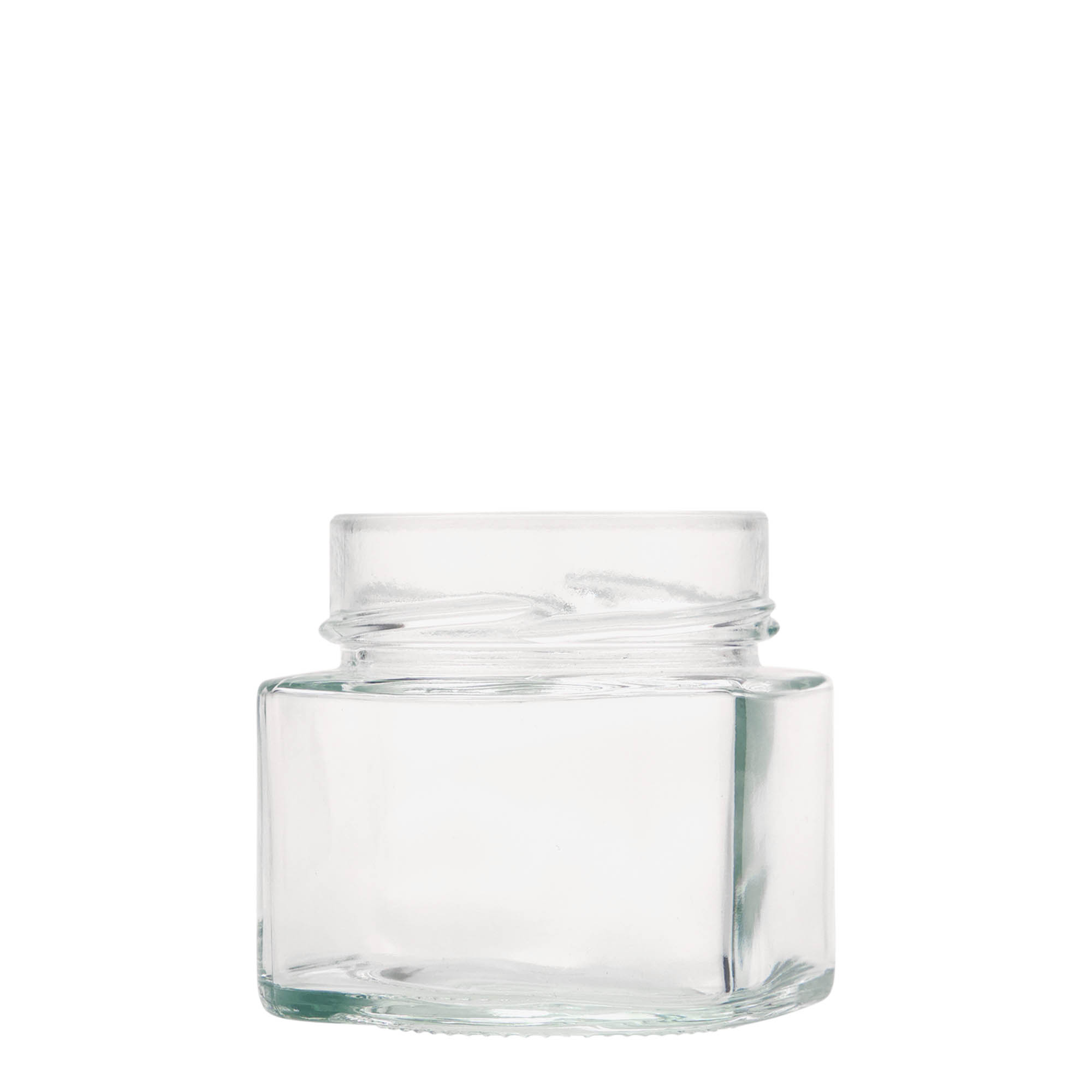 212 ml Frasco quadrado 'Kimba', Boca: Extra-Deep-Twist-Off (EDTO 70)