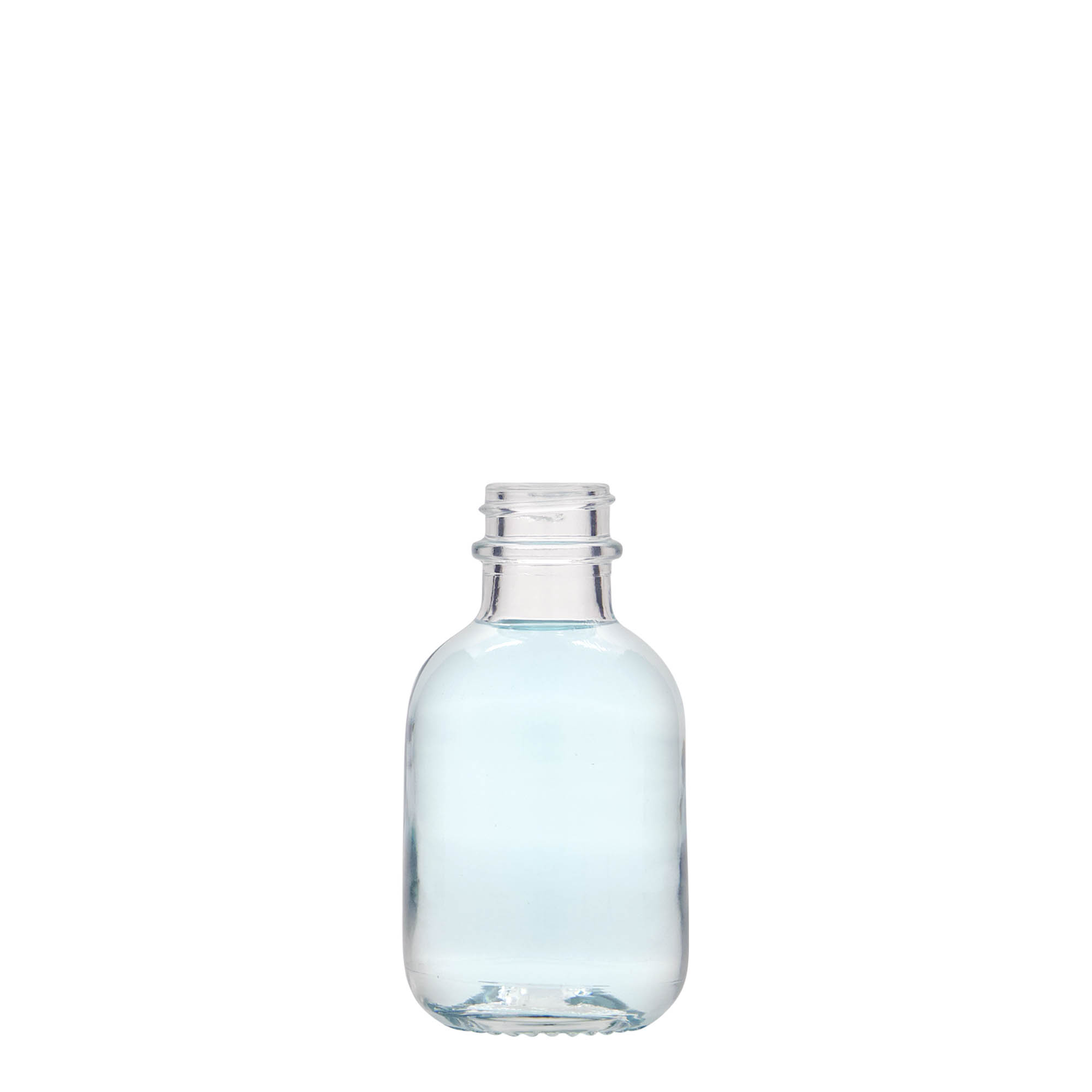 Frasco de vidro de 50 ml 'Lotto', boca: GPI 22 Frasco de vidro de 50 ml 'Lotto', boca: GPI 22