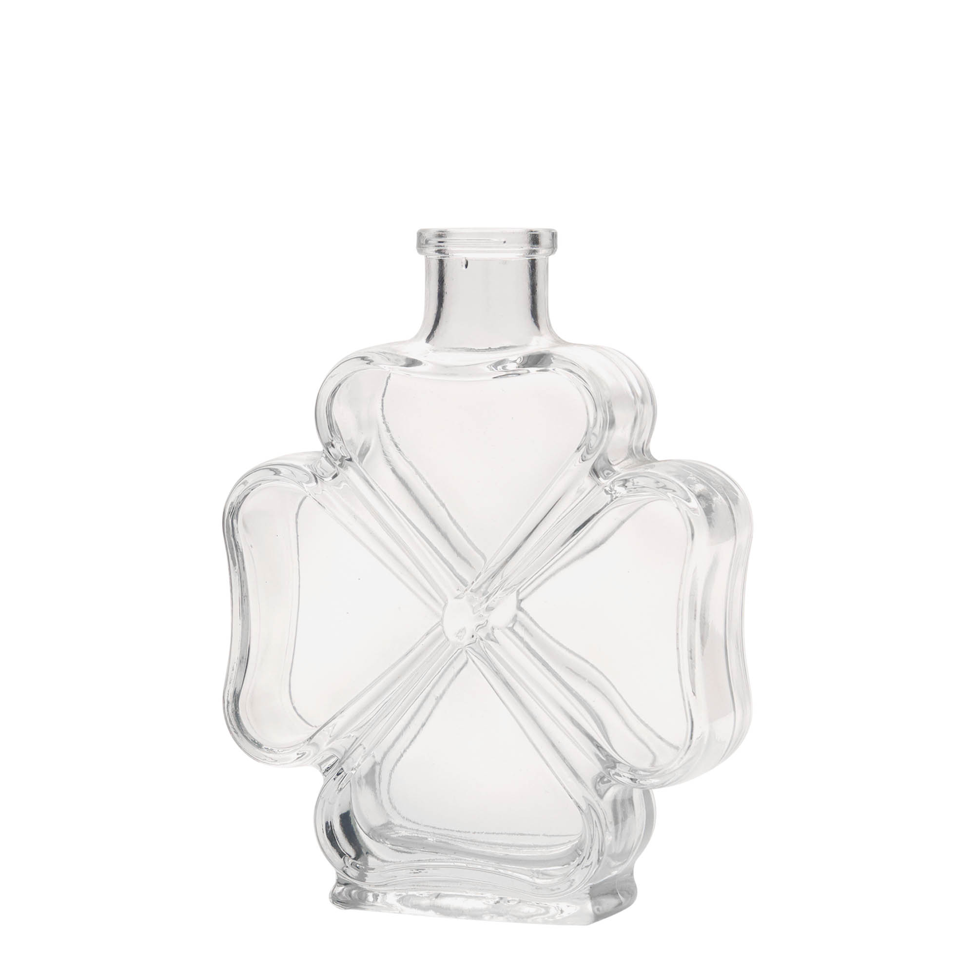 Garrafa de vidro de 200 ml 'Trevo', Boca: Cortiça Garrafa de vidro de 200 ml 'Trevo', Boca: Cortiça