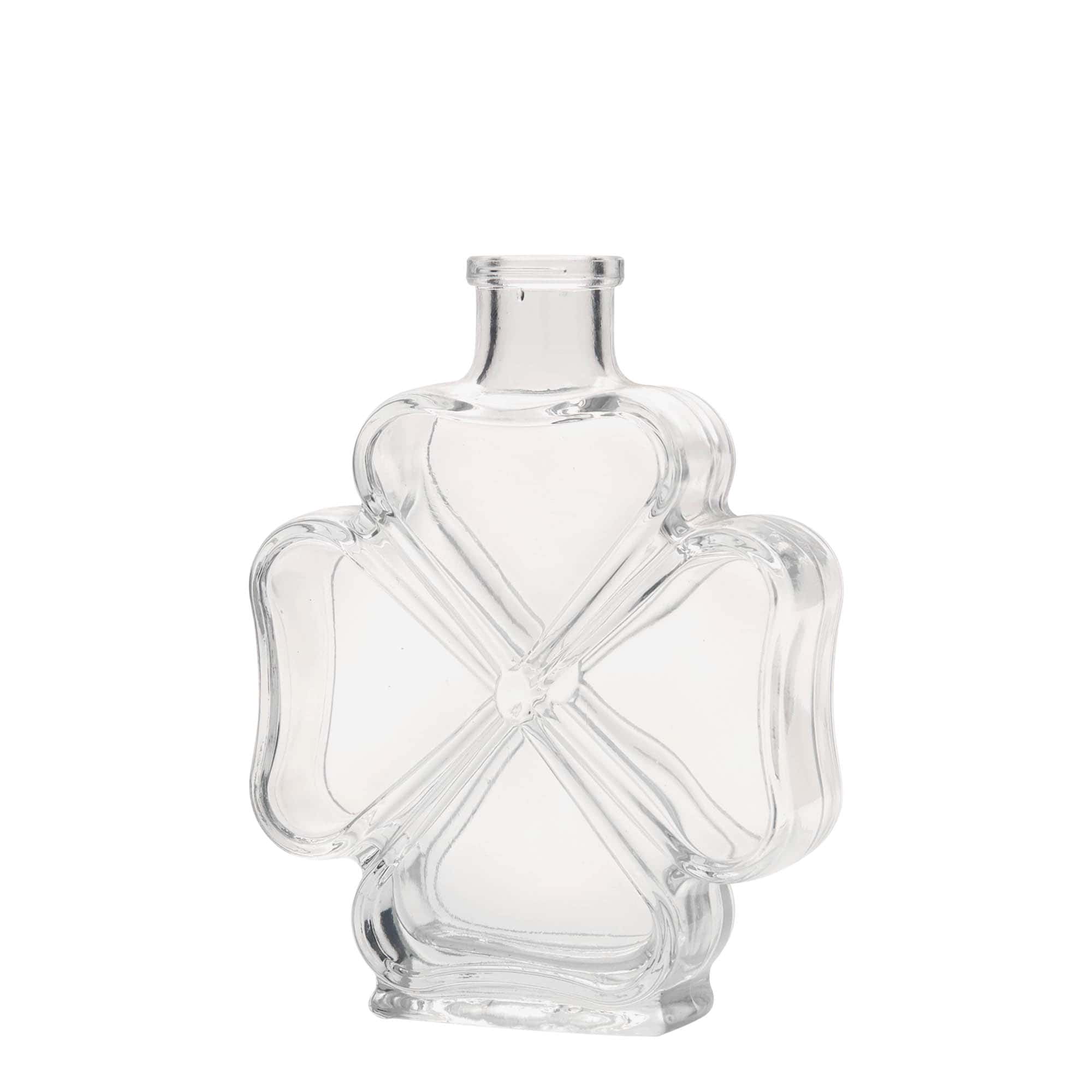 Garrafa de vidro de 200 ml 'Trevo', Boca: Cortiça Garrafa de vidro de 200 ml 'Trevo', Boca: Cortiça