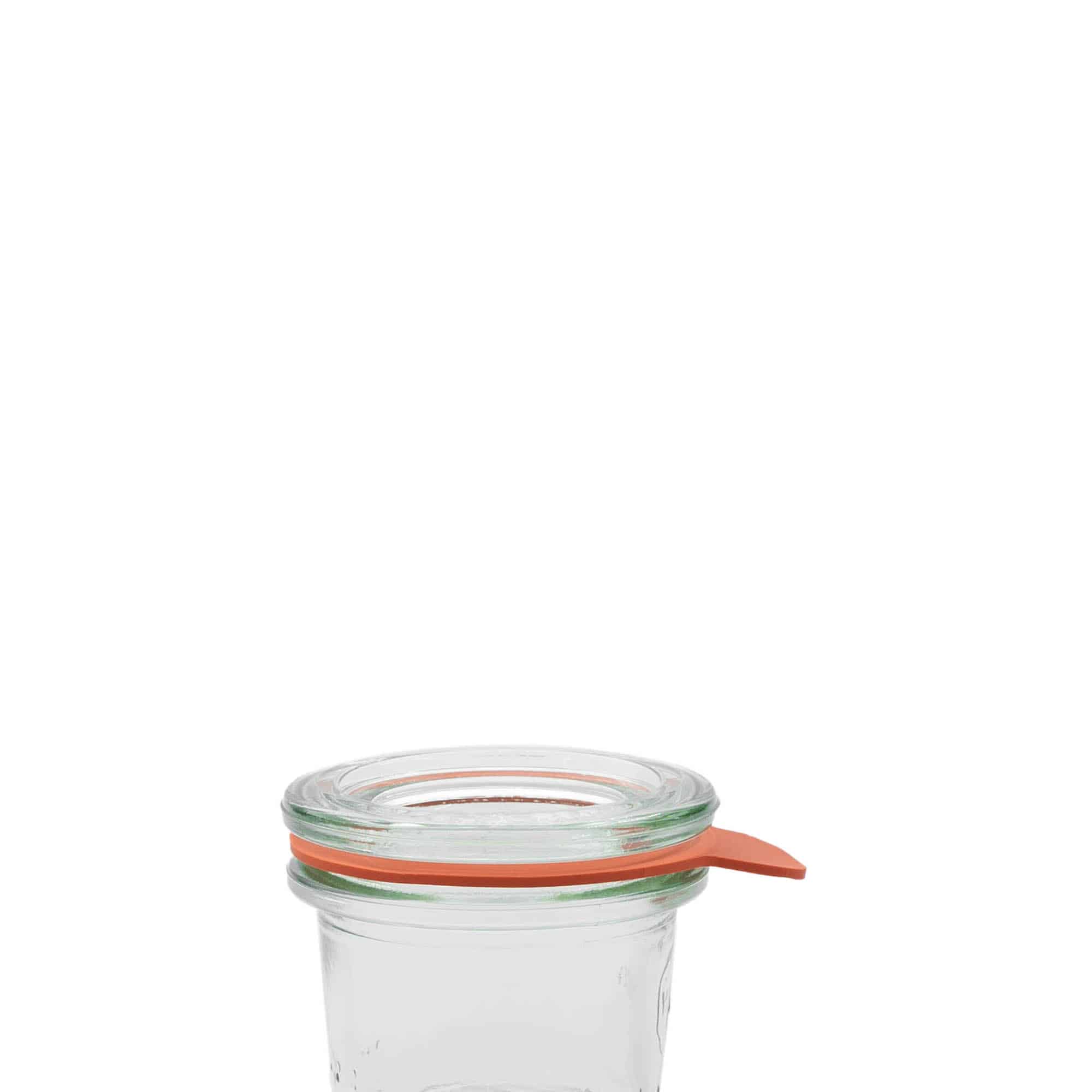 Anel de conserva WECK RR40, vermelho, boca: borda redonda