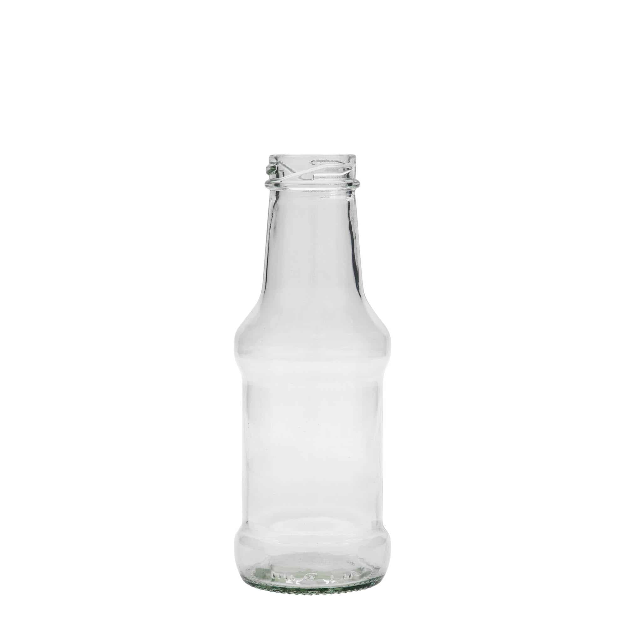 250 ml Frasco para molhos, vidro, boca: Twist-Off (TO 38) 250 ml Frasco para molhos, vidro, boca: Twist-Off (TO 38)
