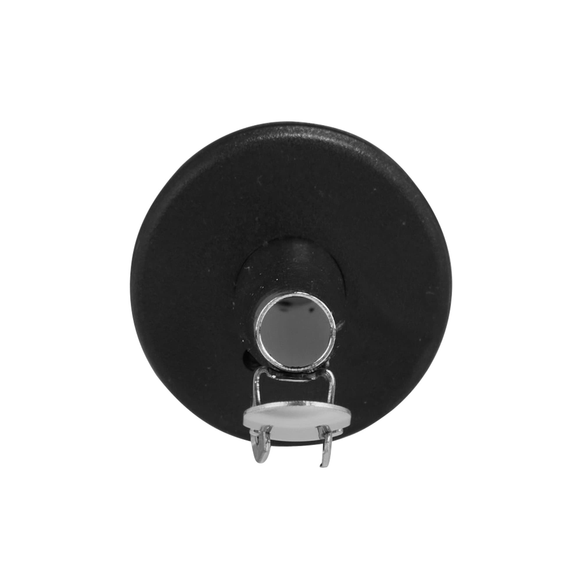 Bico de enchimento Inox com tampa de metal, aço inoxidável, prateado