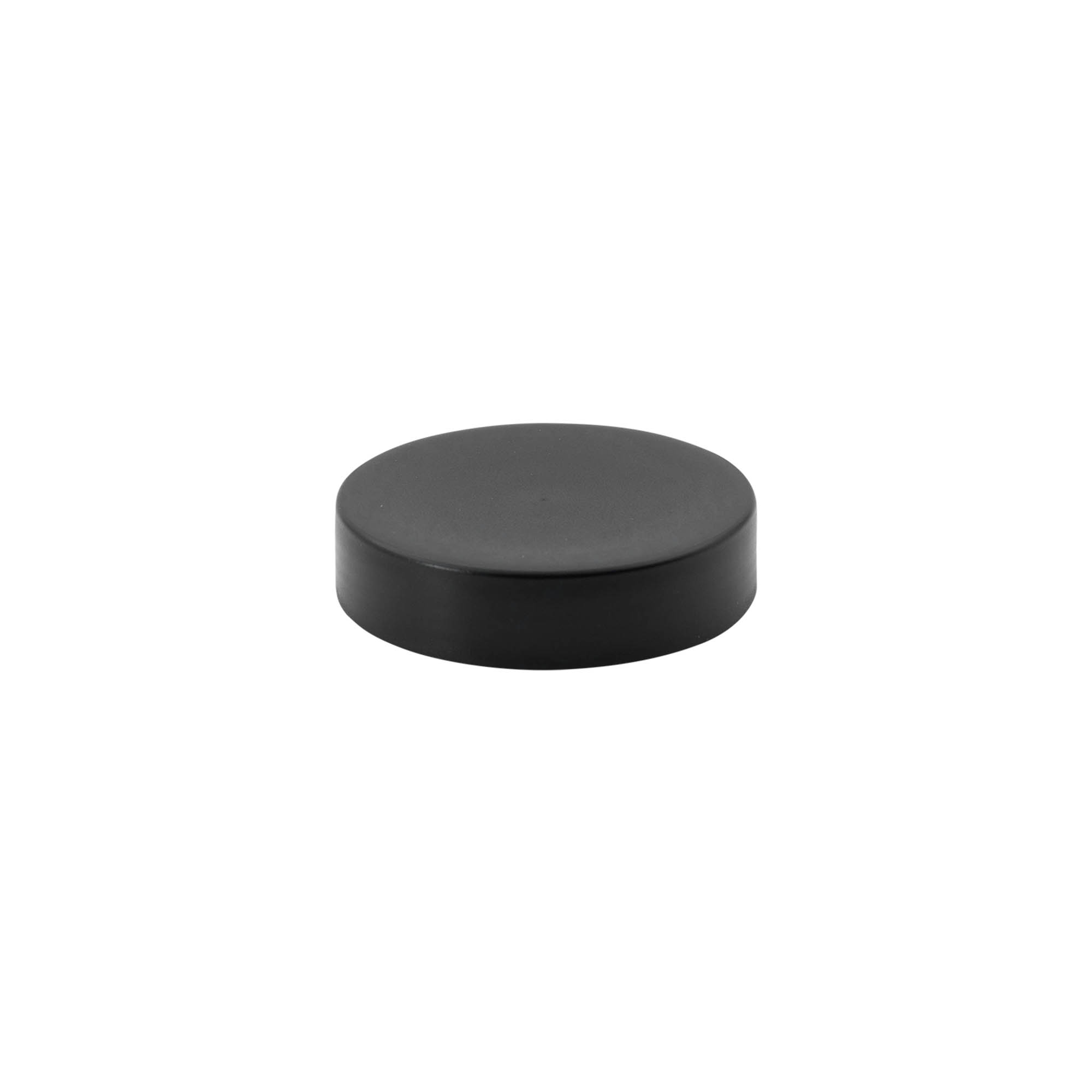 Tampa de rosca para 50 ml 'Antonella', plástico PP, preto