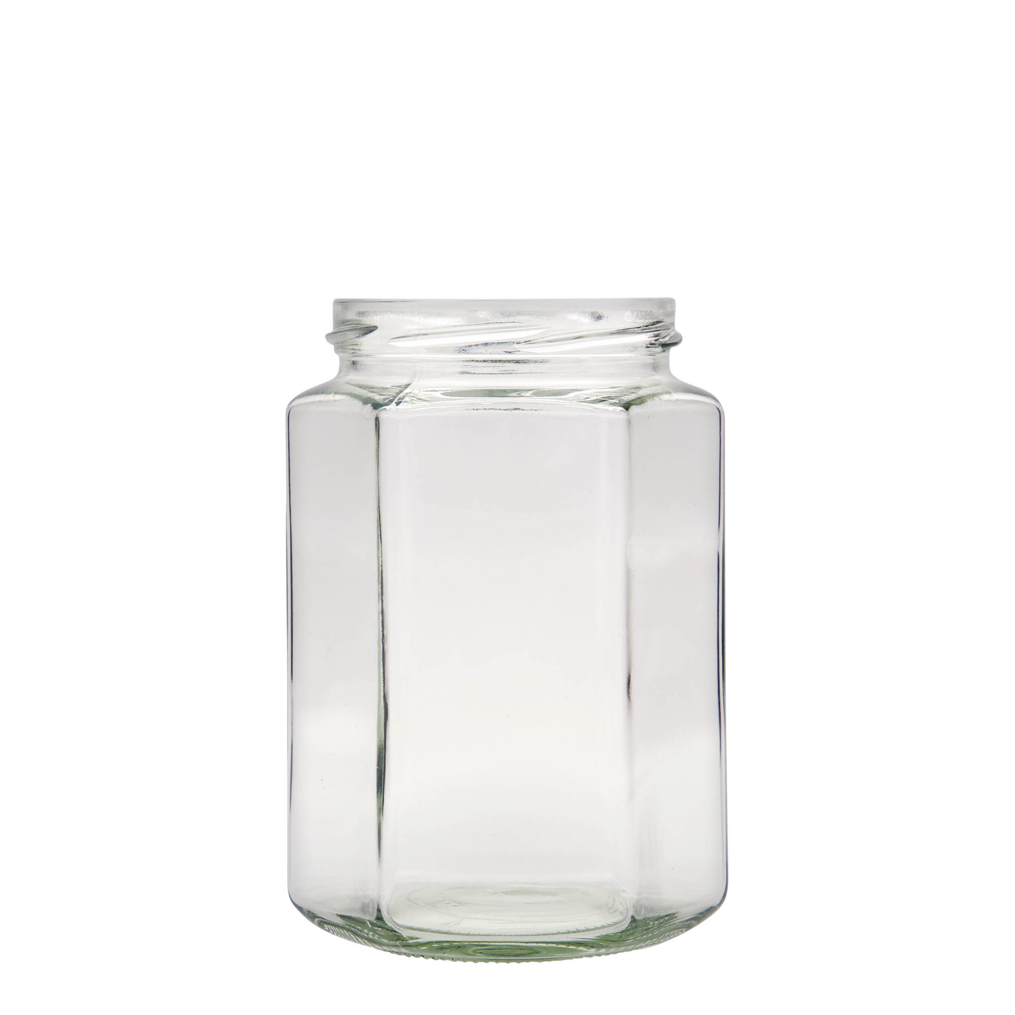 770 ml frasco hexagonal, boca: Twist-Off (TO 82) 770 ml frasco hexagonal, boca: Twist-Off (TO 82)