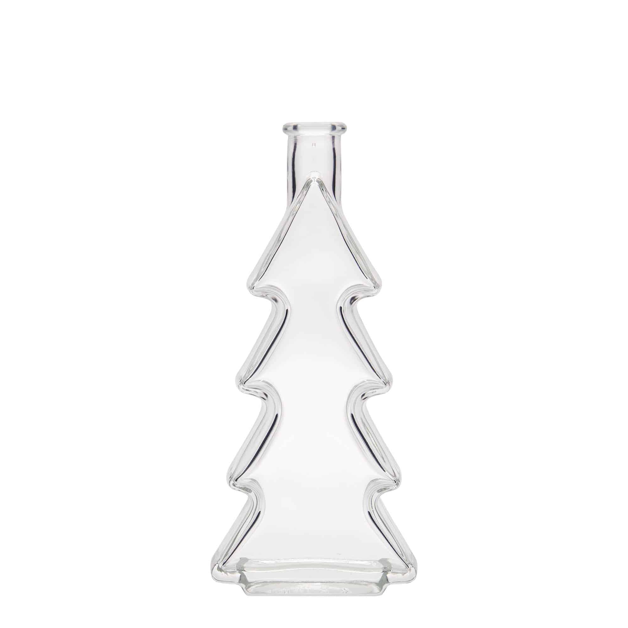 200 ml Garrafa de vidro 'Árvore de Natal', boca: Cortiça 200 ml Garrafa de vidro 'Árvore de Natal', boca: Cortiça