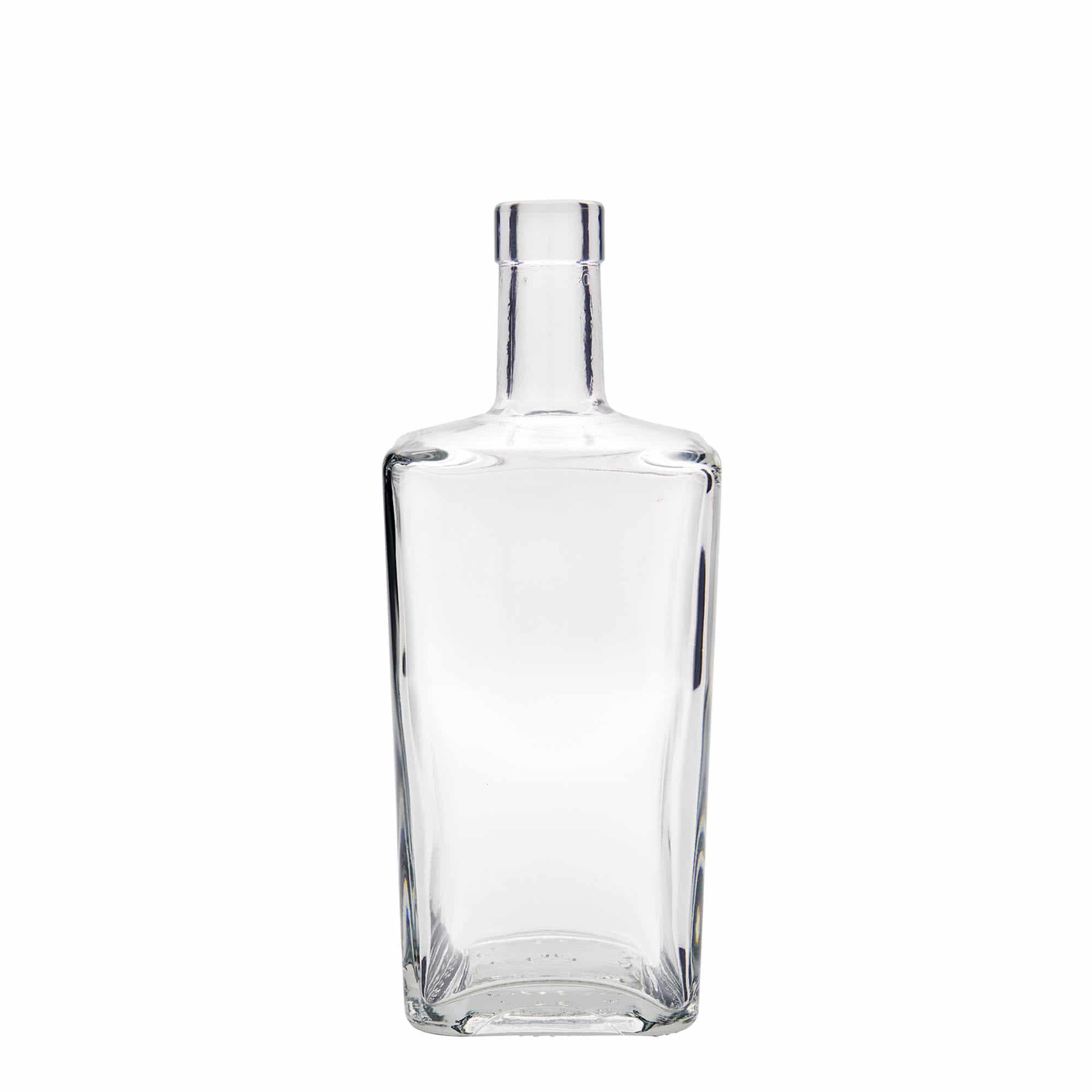 700 ml Garrafa de vidro 'Noel', quadrada, boca: Cortiça 700 ml Garrafa de vidro 'Noel', quadrada, boca: Cortiça