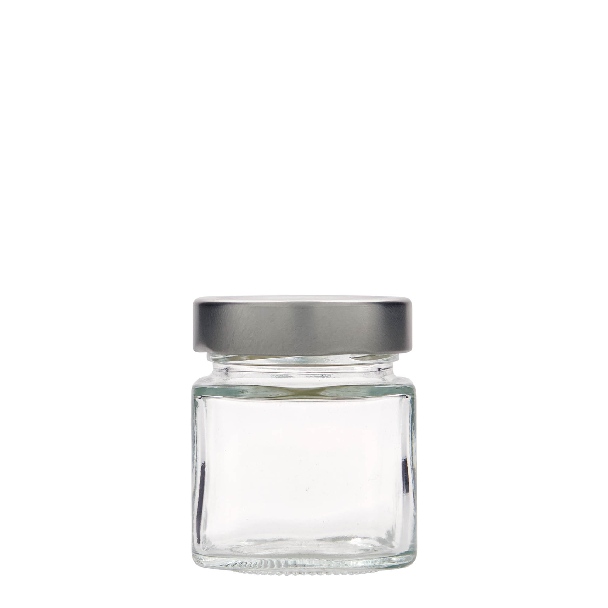 156 ml frasco quadrado 'Funny', boca: Deep-Twist-Off (DTO 58)
