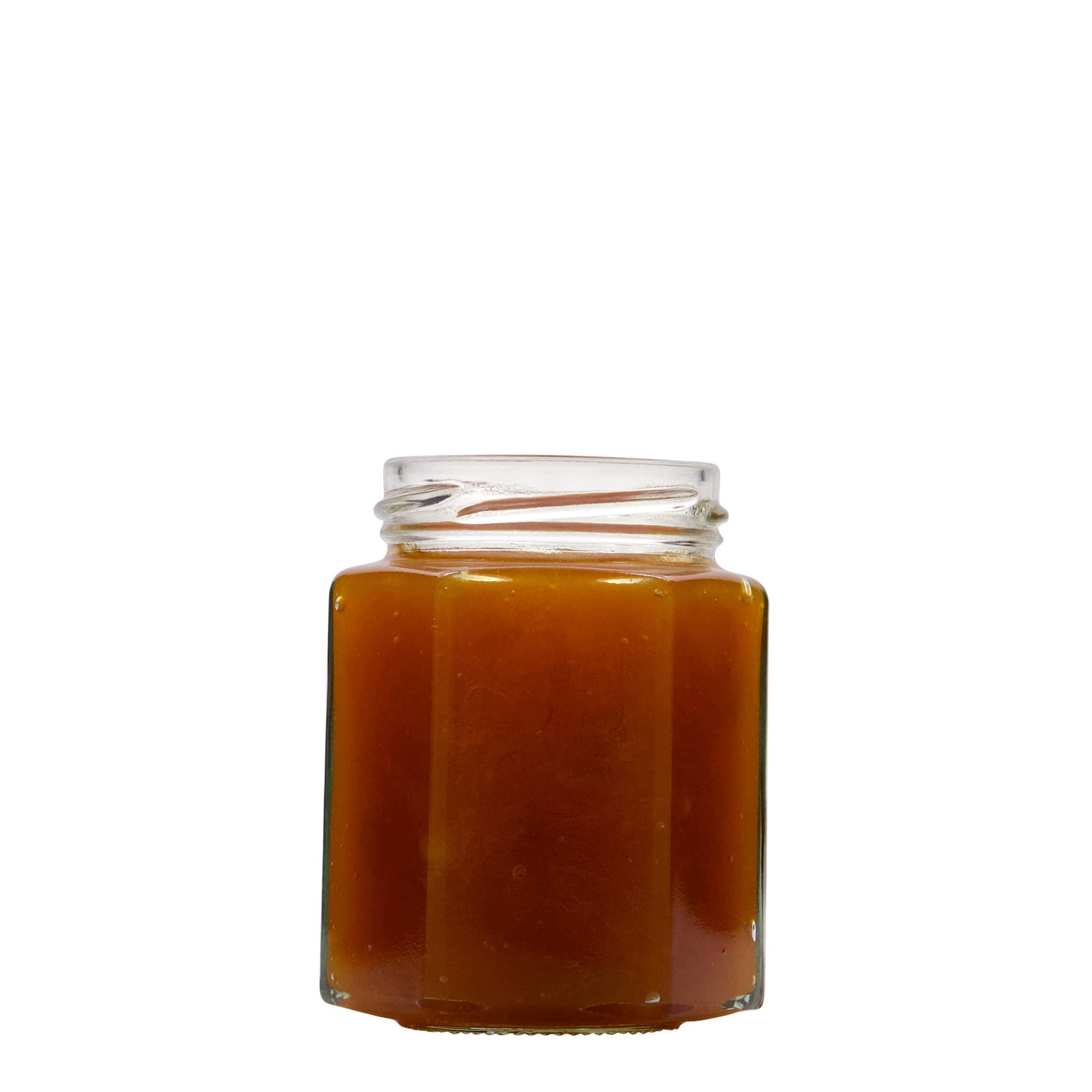 191 ml frasco hexagonal, boca: Twist-Off (TO 58)