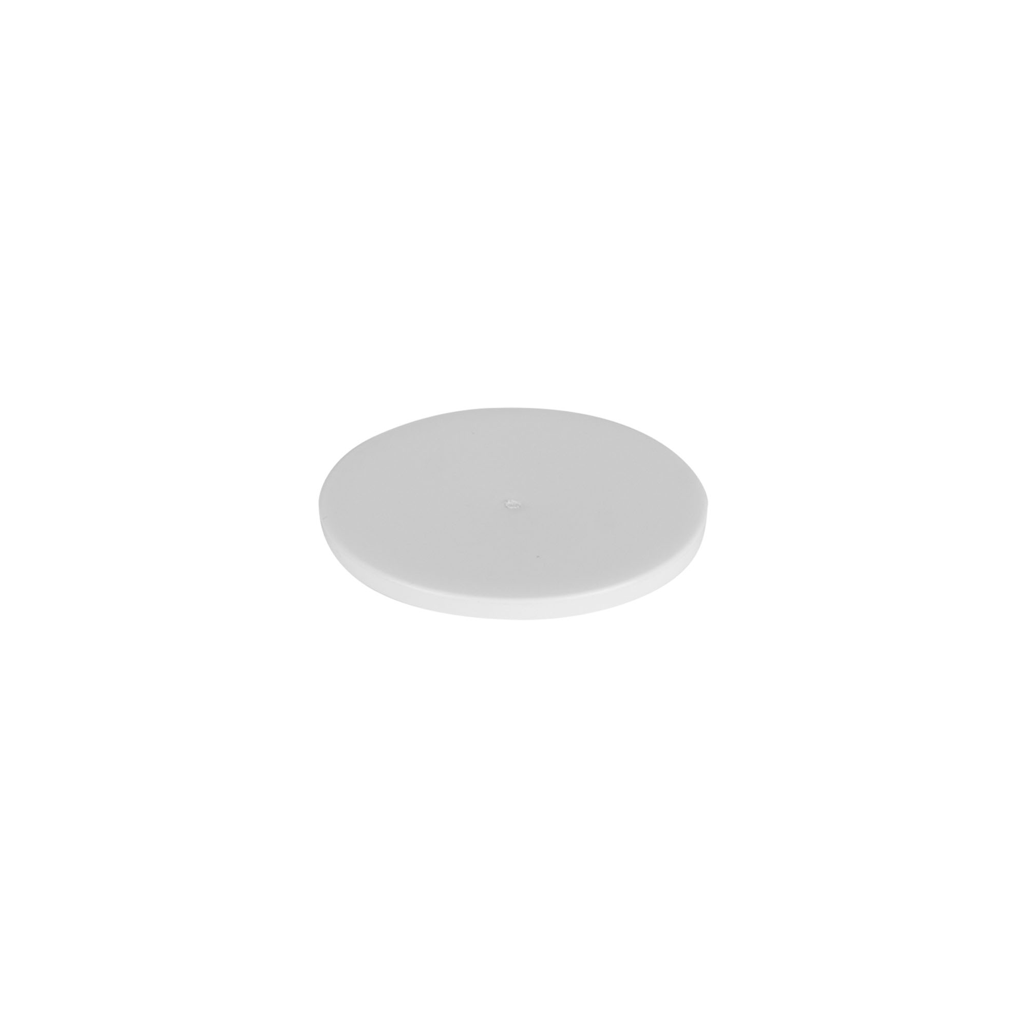 Disco de cobertura para 15 ml 'Bianca', plástico PP, branco