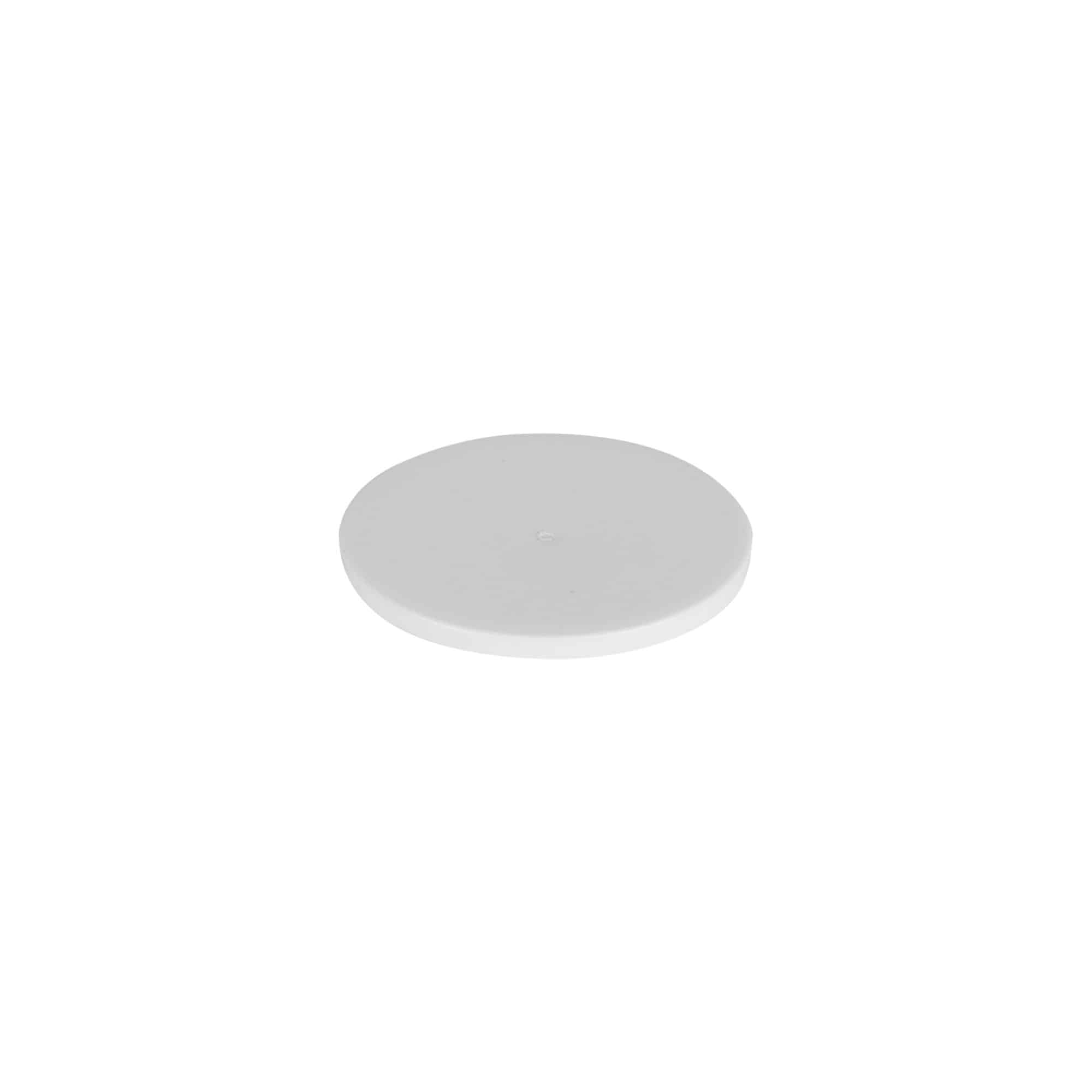 Disco de cobertura para 15 ml 'Bianca', plástico PP, branco