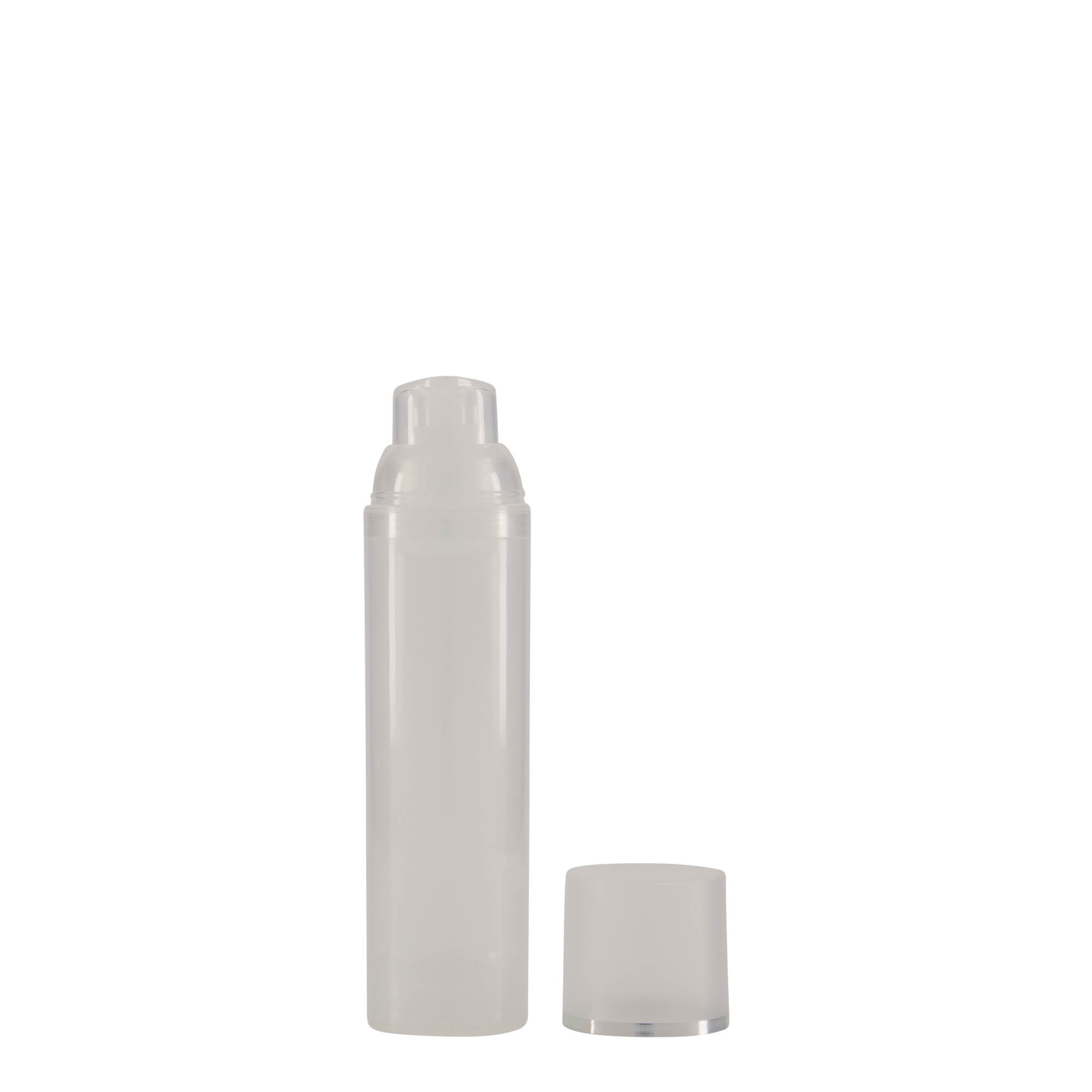 Dispensador Airless de 75 ml 'Mezzo', plástico PP, natural Dispensador Airless de 75 ml 'Mezzo', plástico PP, natural