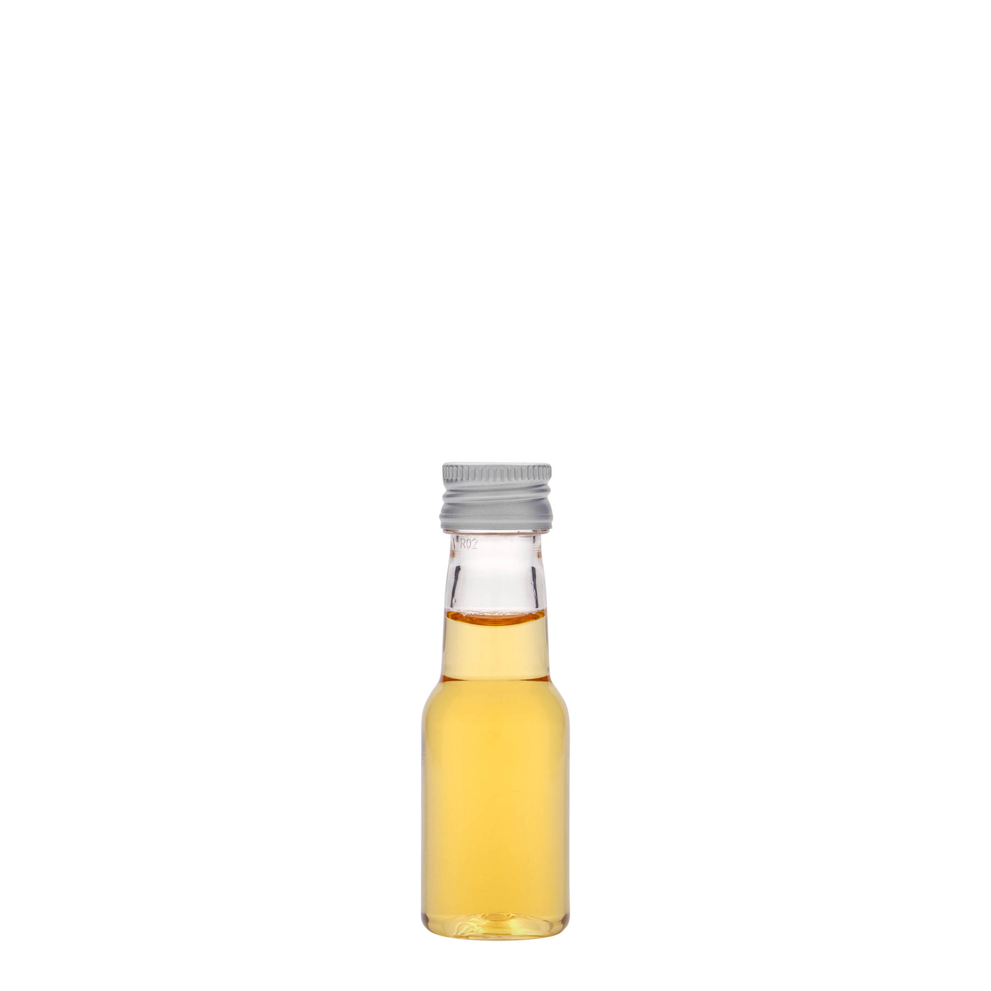 Frasco PET de 20 ml 'Theo', plástico, bocal: PP 18