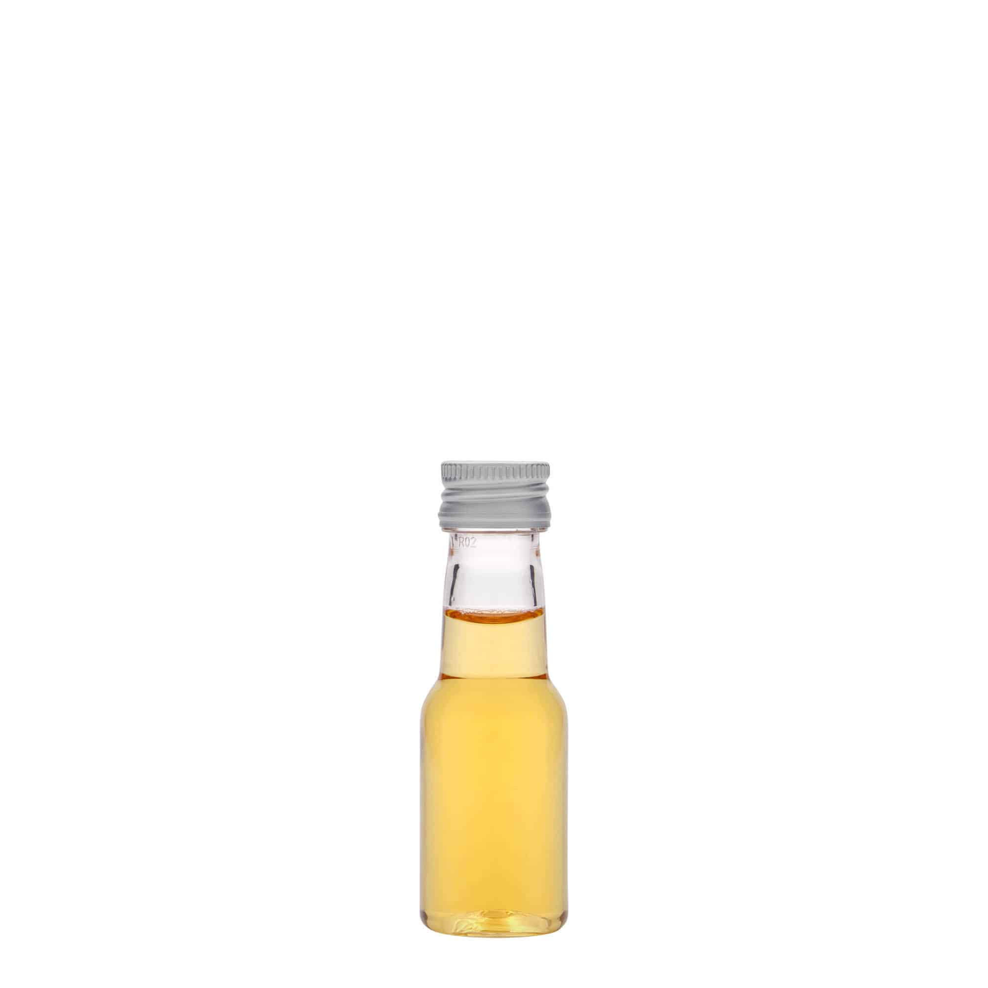 Frasco PET de 20 ml 'Theo', plástico, bocal: PP 18