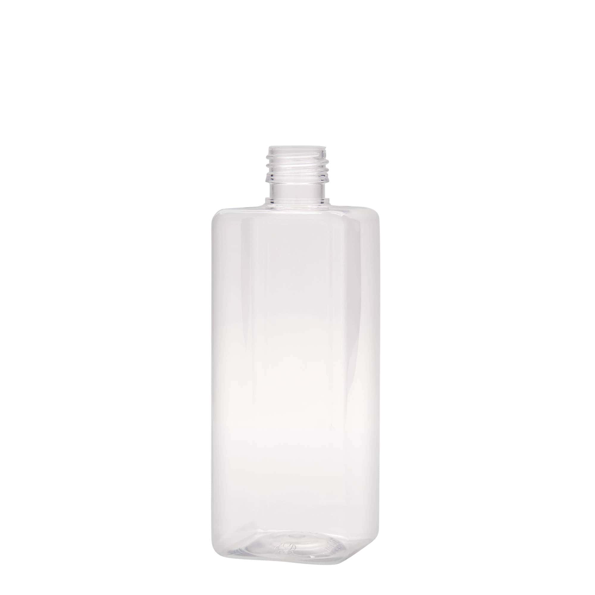 Garrafa PET de 500 ml 'Karl', quadrada, plástico, bocal: PP 28