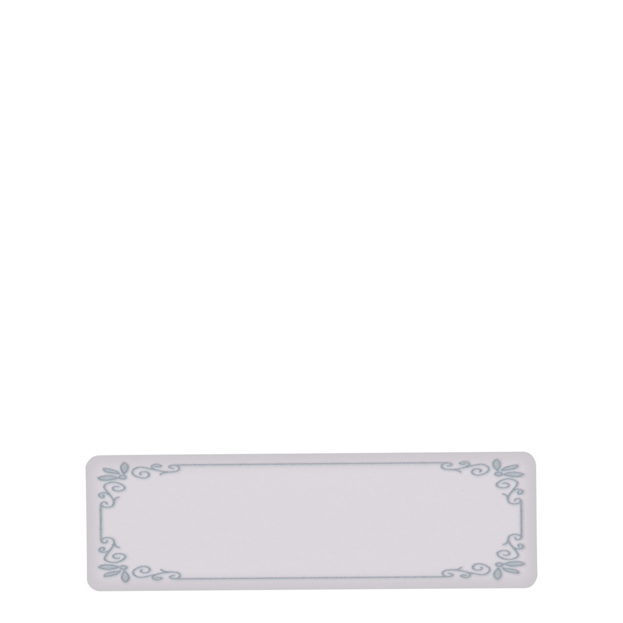 Zweckform Etiquetas 'Moldura Azul', retangulares, papel, branco-azul