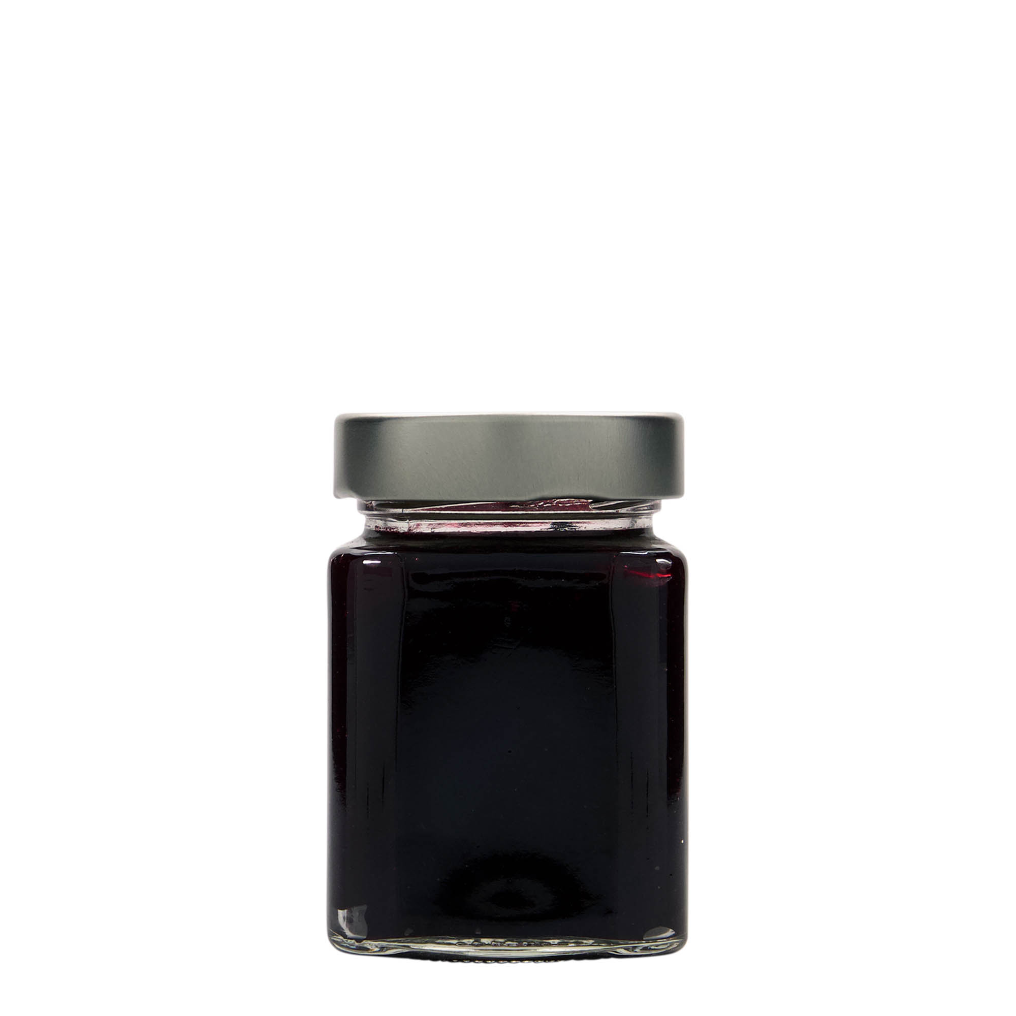 212 ml Frasco quadrado 'Funny', Boca: Deep-Twist-Off (DTO 58)