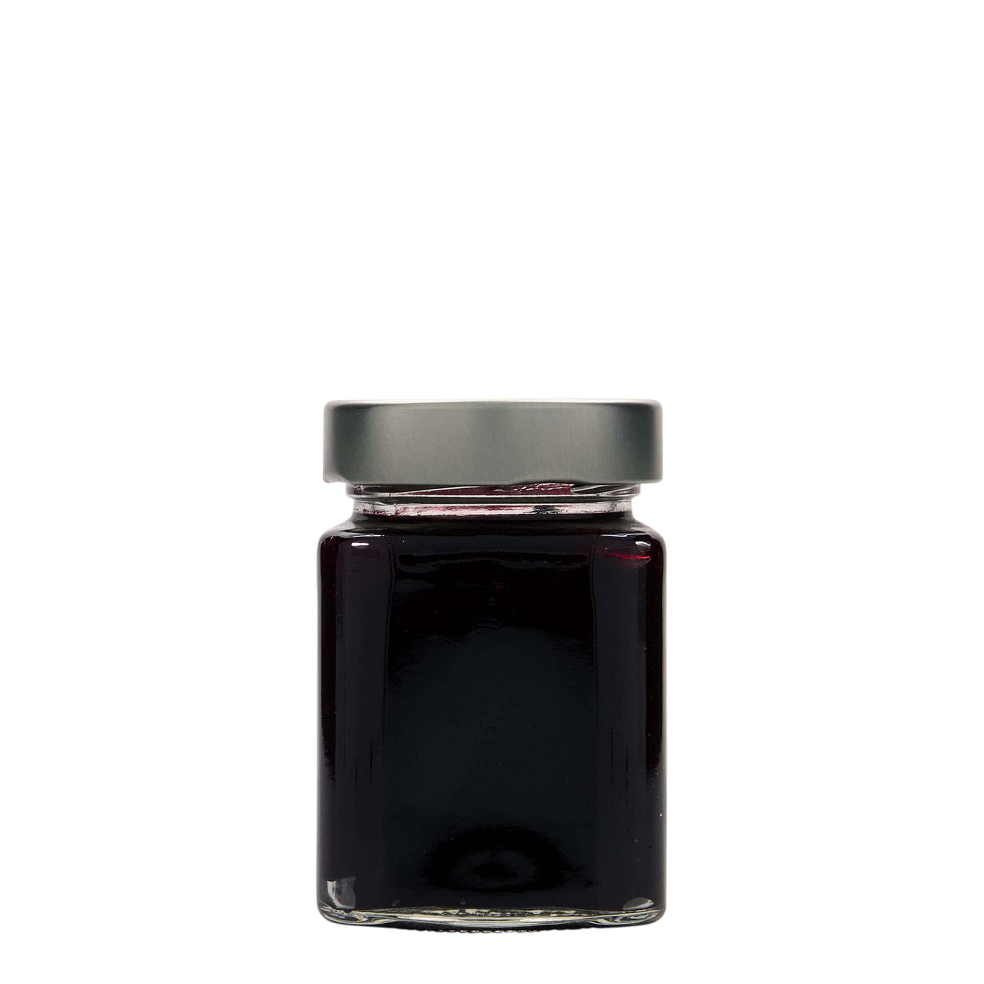 212 ml Frasco quadrado 'Funny', Boca: Deep-Twist-Off (DTO 58)