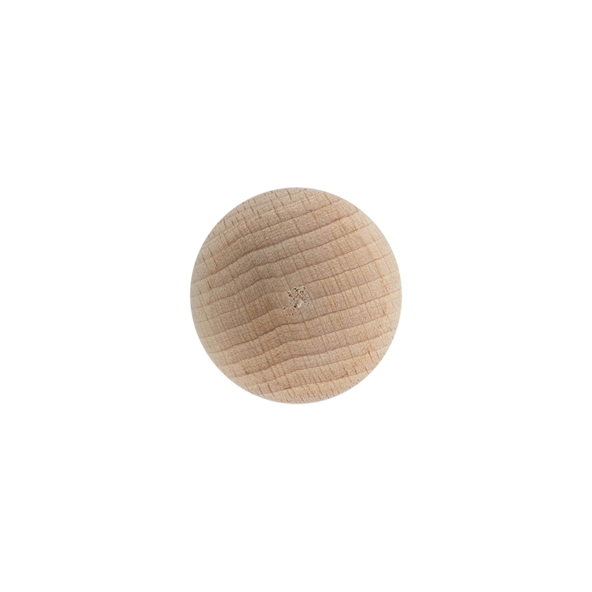 Rolha com pega 19 mm 'Bola', madeira/plástico, para boca: cortiça