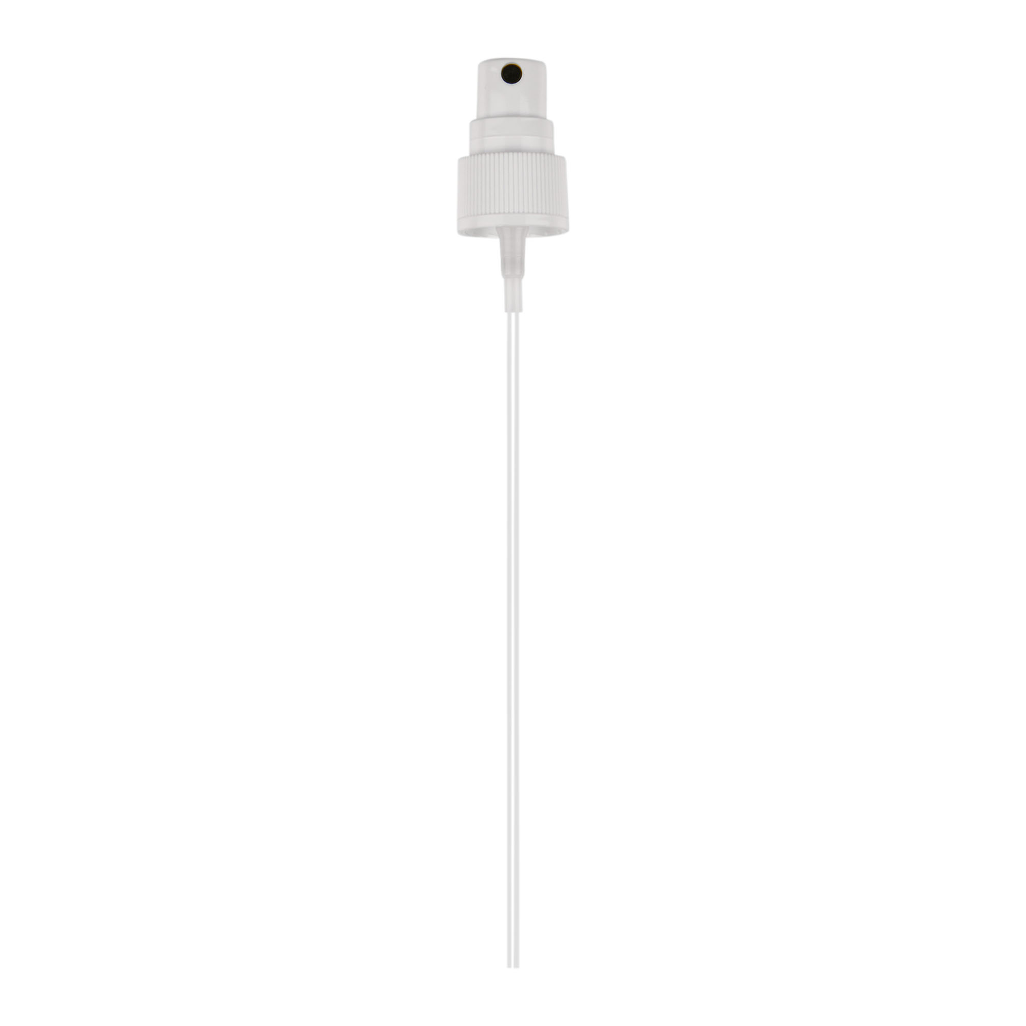 Tampa de rosca com pulverizador spray, plástico PP, branco, para bocal: 20/410