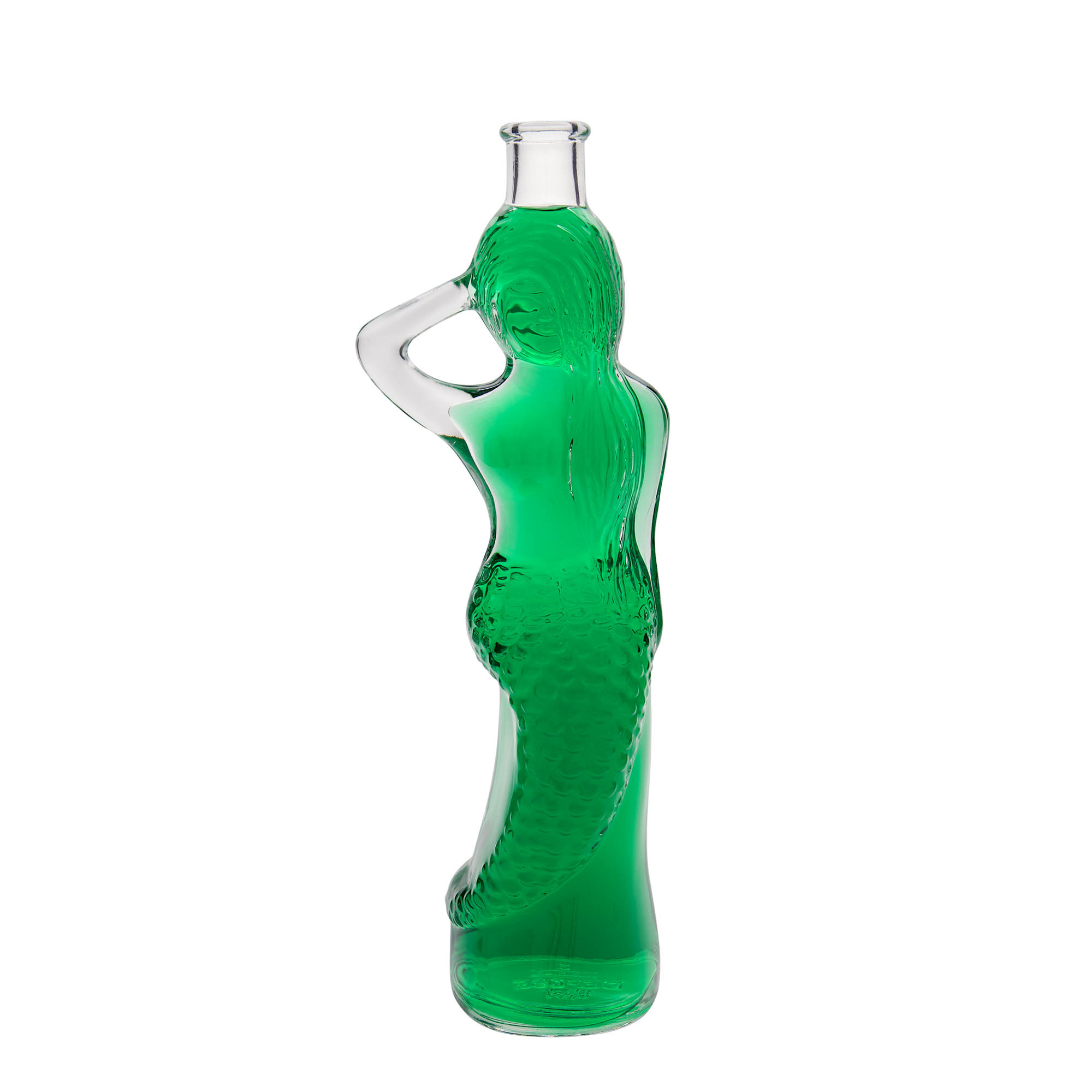 Garrafa de vidro de 500 ml 'Sereia', Boca: Cortiça