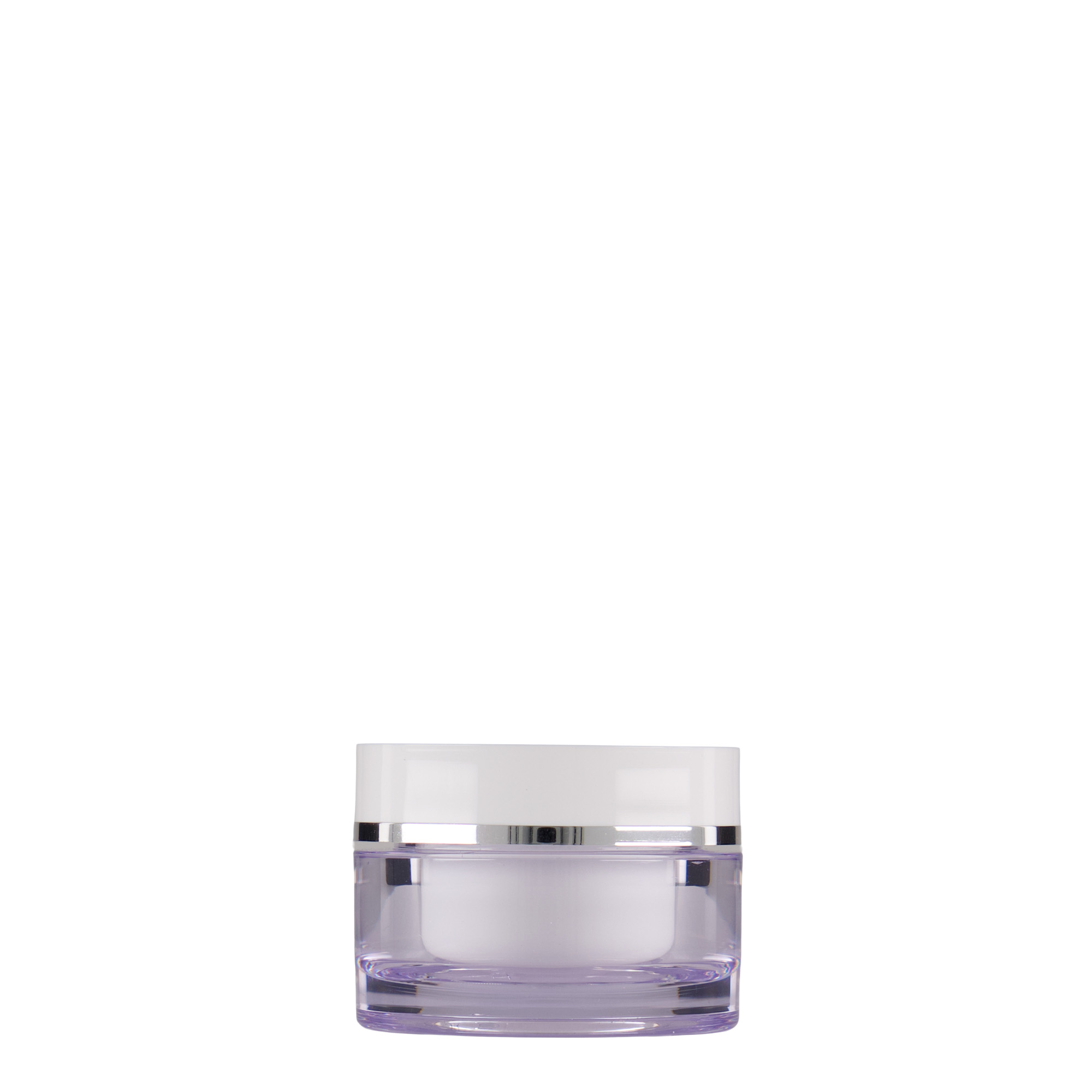 10 ml frasco, plástico SAN, branco, boca: tampa de rosca 10 ml frasco, plástico SAN, branco, boca: tampa de rosca
