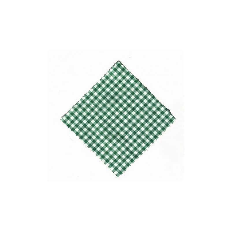 Tampas de tecido xadrez 12x12, quadrado, têxtil, verde escuro, boca: TO38-TO53 Tampas de tecido xadrez 12x12, quadrado, têxtil, verde escuro, boca: TO38-TO53