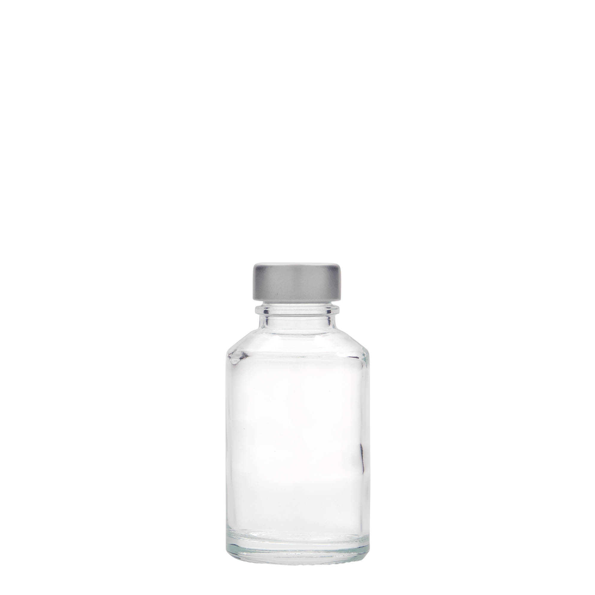 Frasco de vidro de 50 ml 'Hella', Boca: GPI 22 Frasco de vidro de 50 ml 'Hella', Boca: GPI 22