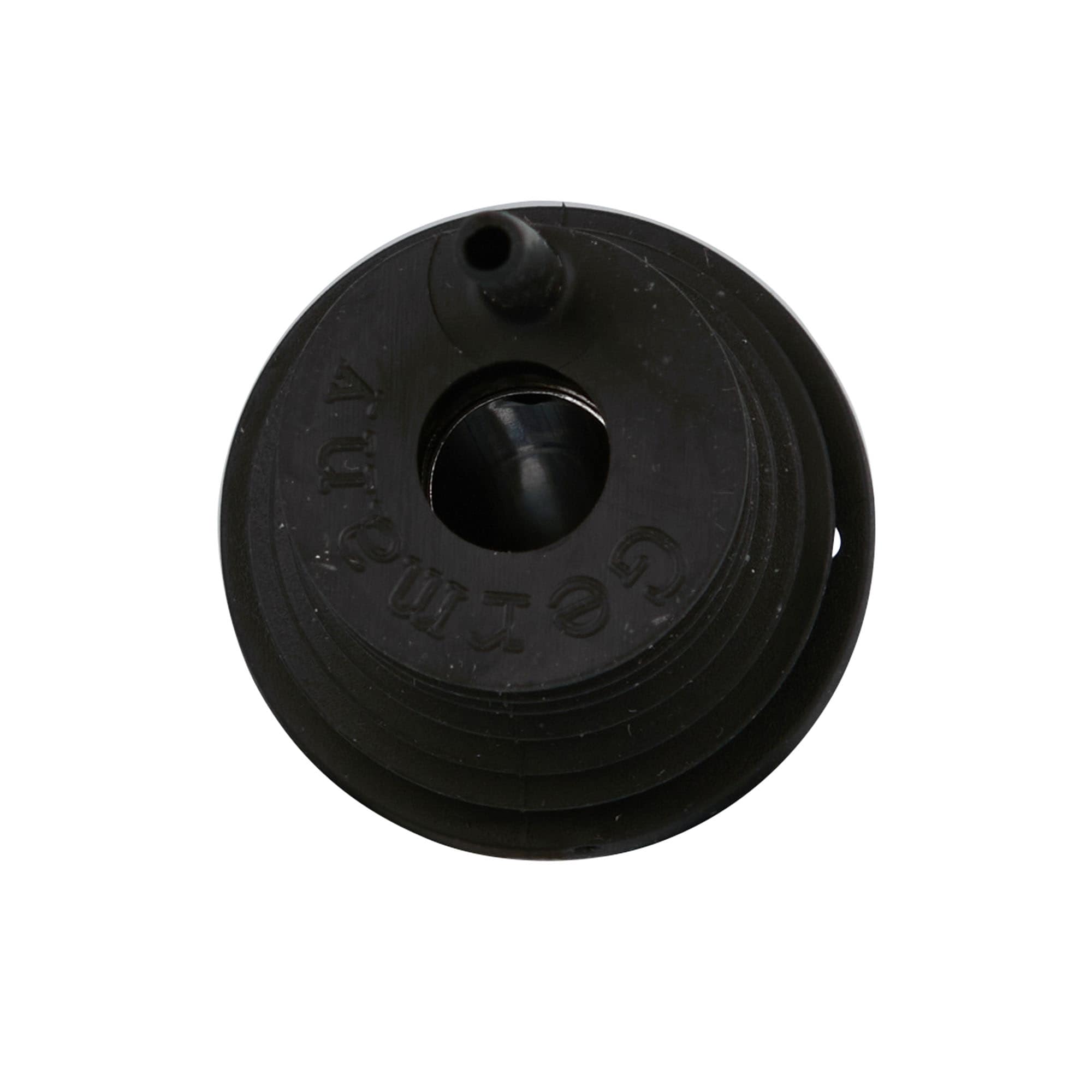 Bico vertedor Inox com colarinho aveludado, aço inoxidável, prateado